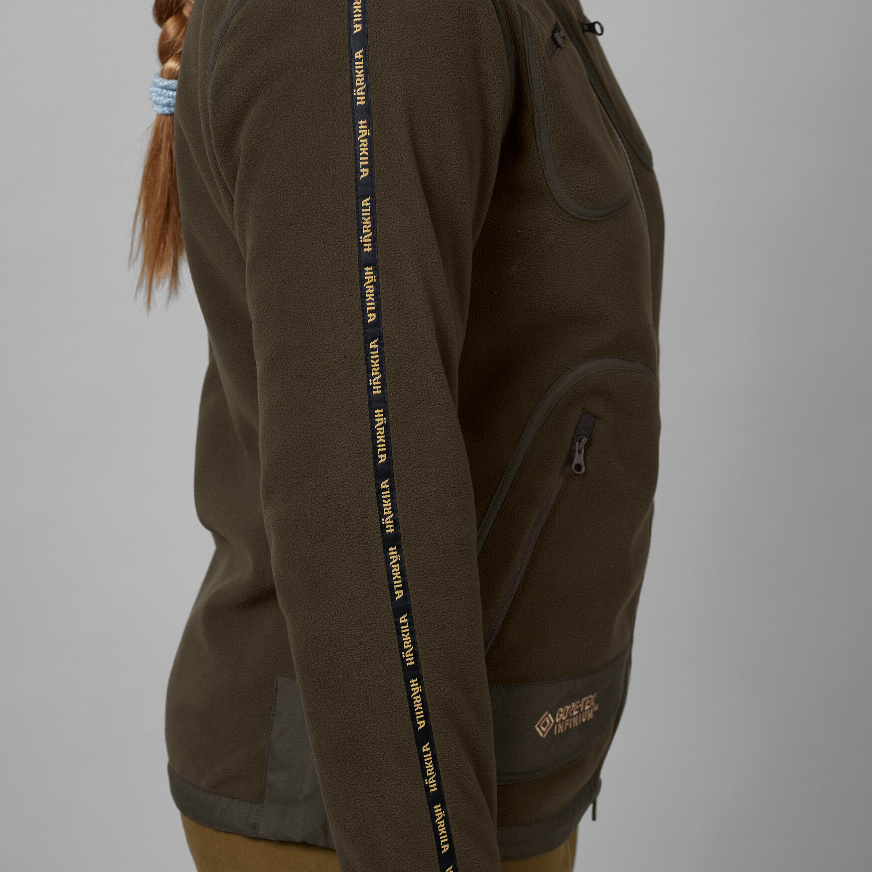 Härkila Kamko Fleecejacke Damen (Brown/Red) Härkila Kamko Fleecejacke Damen (Brown/Red)