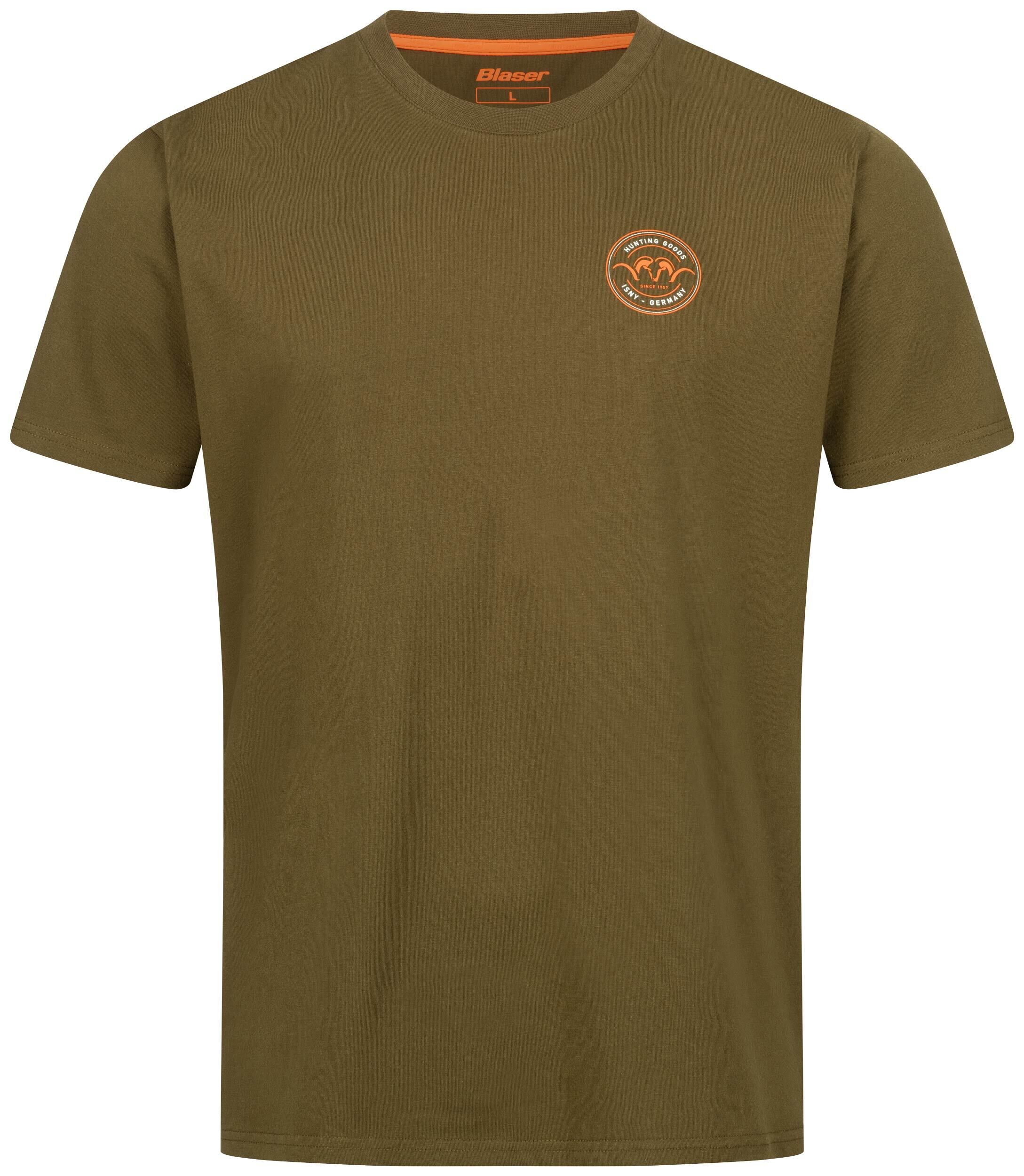 Blaser Argali Circle T-Shirt 25 (Dunkeloliv) Blaser Argali Circle T-Shirt 25 (Dunkeloliv)