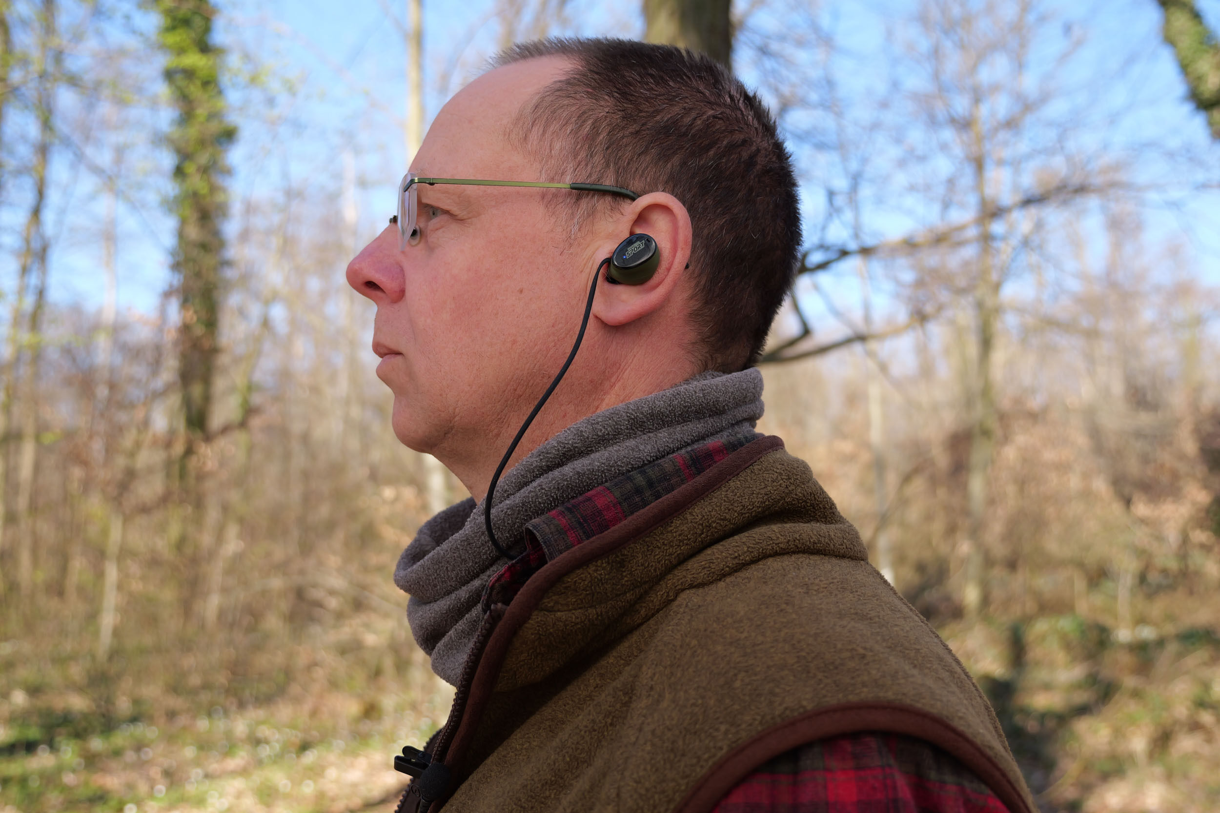 Isotunes Caliber BT aktiver In-Ear-Kopfhörer-Gehörschutz