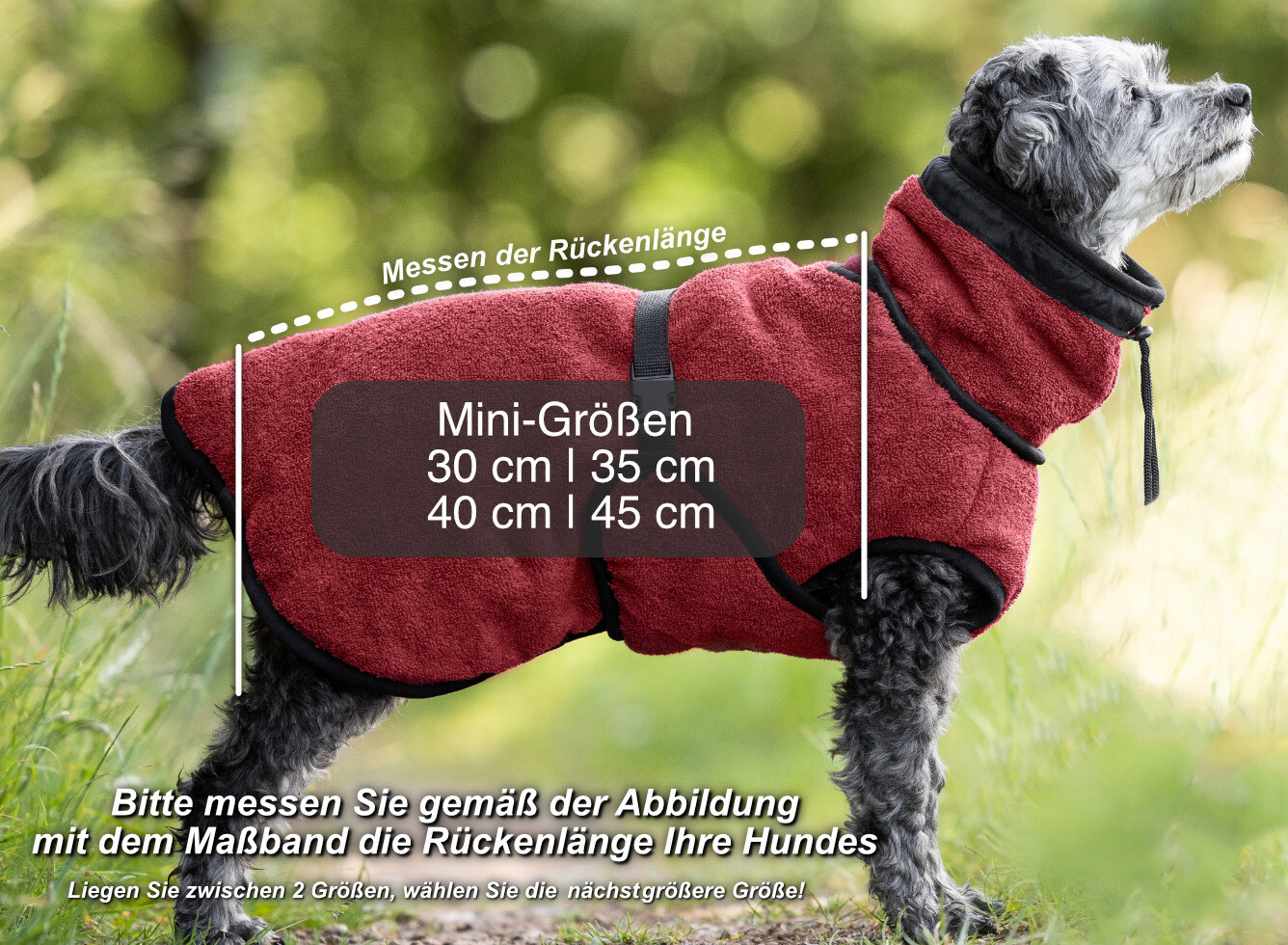 Actionfactory Warmup Cape Pro Mini Hundemantel (mocca)