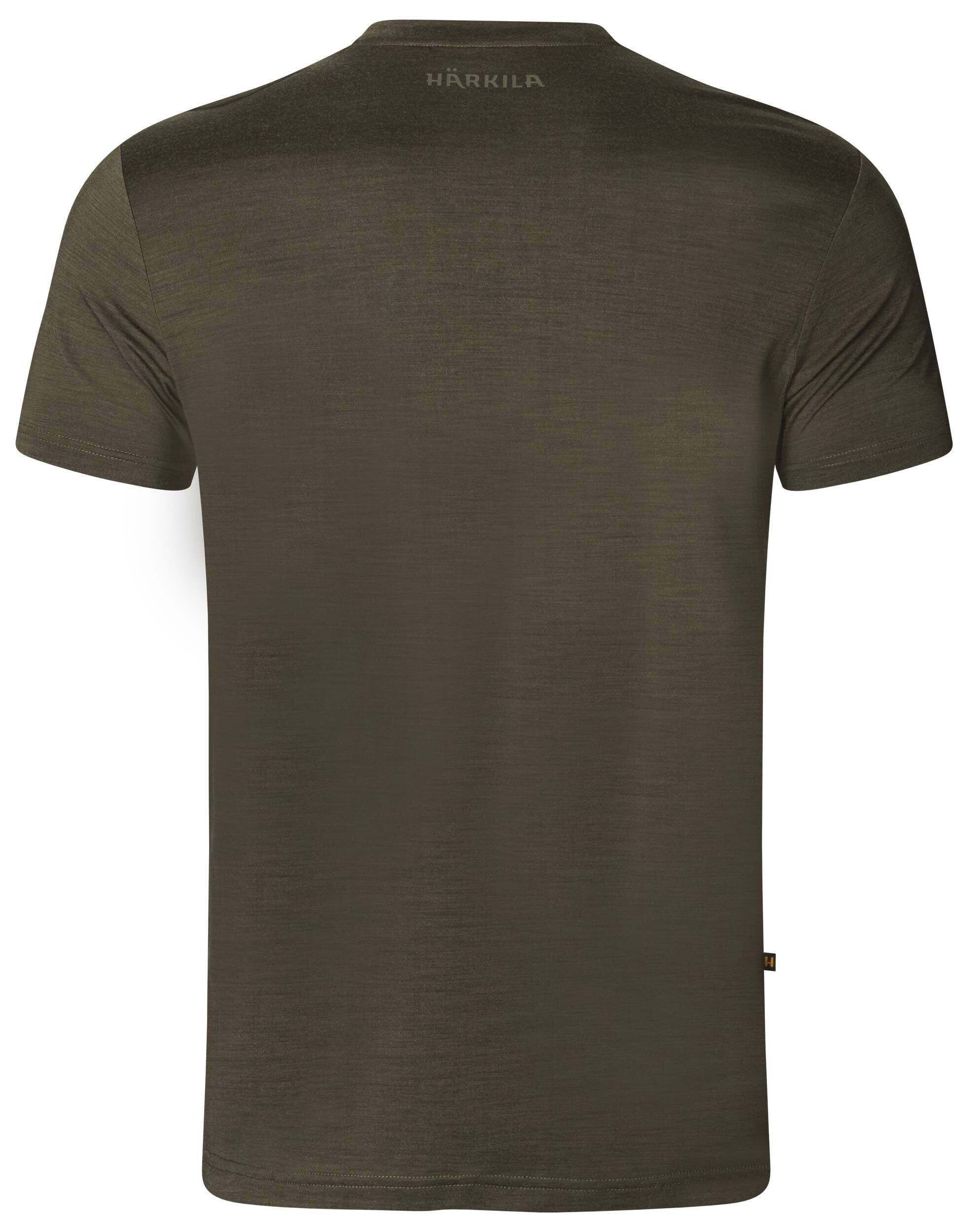 Härkila Base All Season S/S Merino-T-Shirt (Willow green)