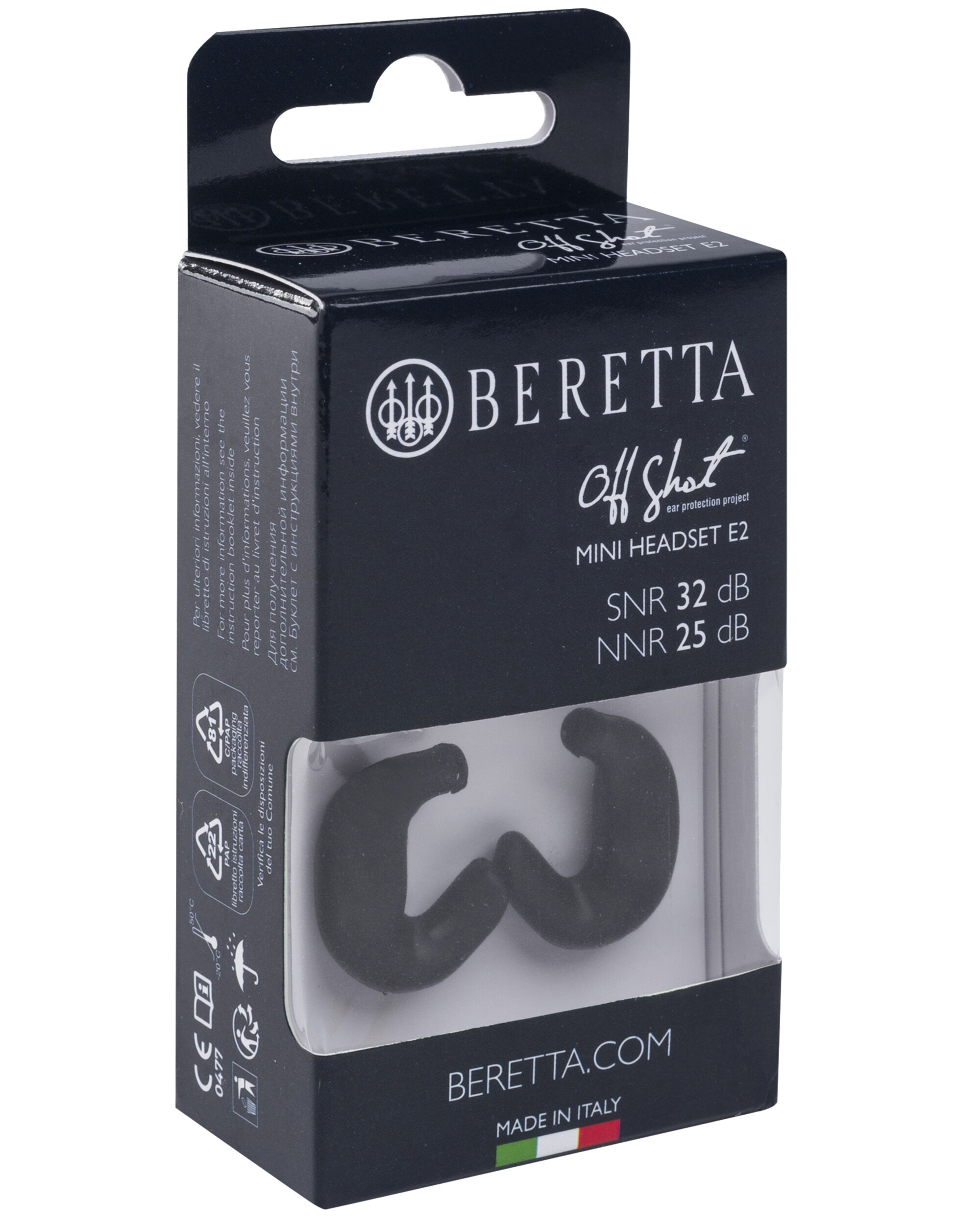Beretta Ohrstöpsel Mini Headset E2 passiv
