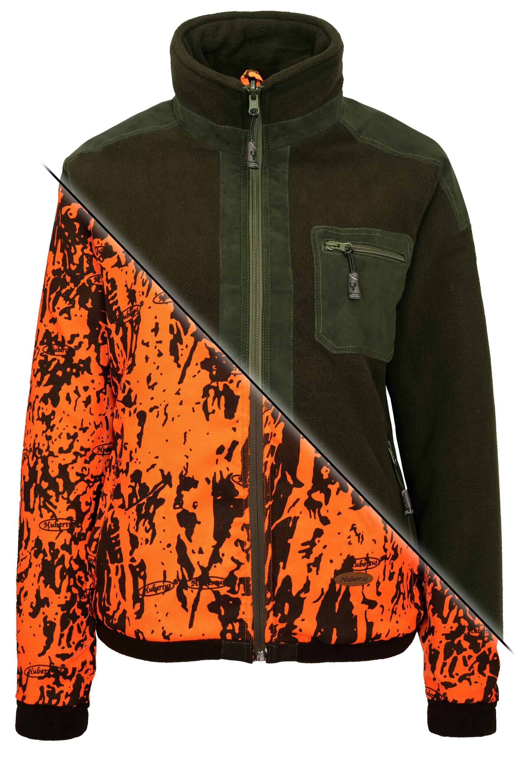 Hubertus Wendefleecejacke Damen Tarn und Warn (oliv)