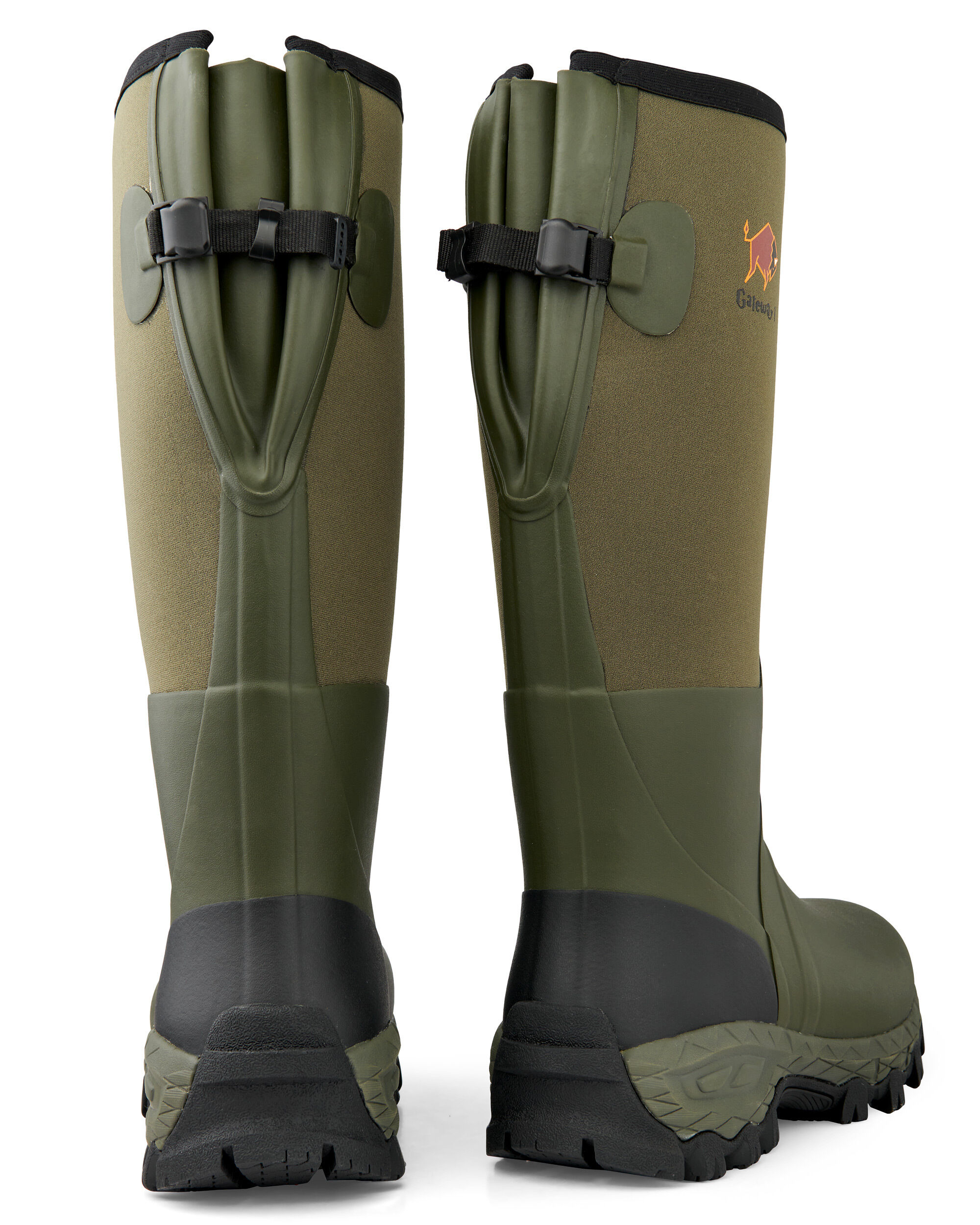 Gateway1 Woodwalker 18" 4mm Gummistiefel (Khaki)