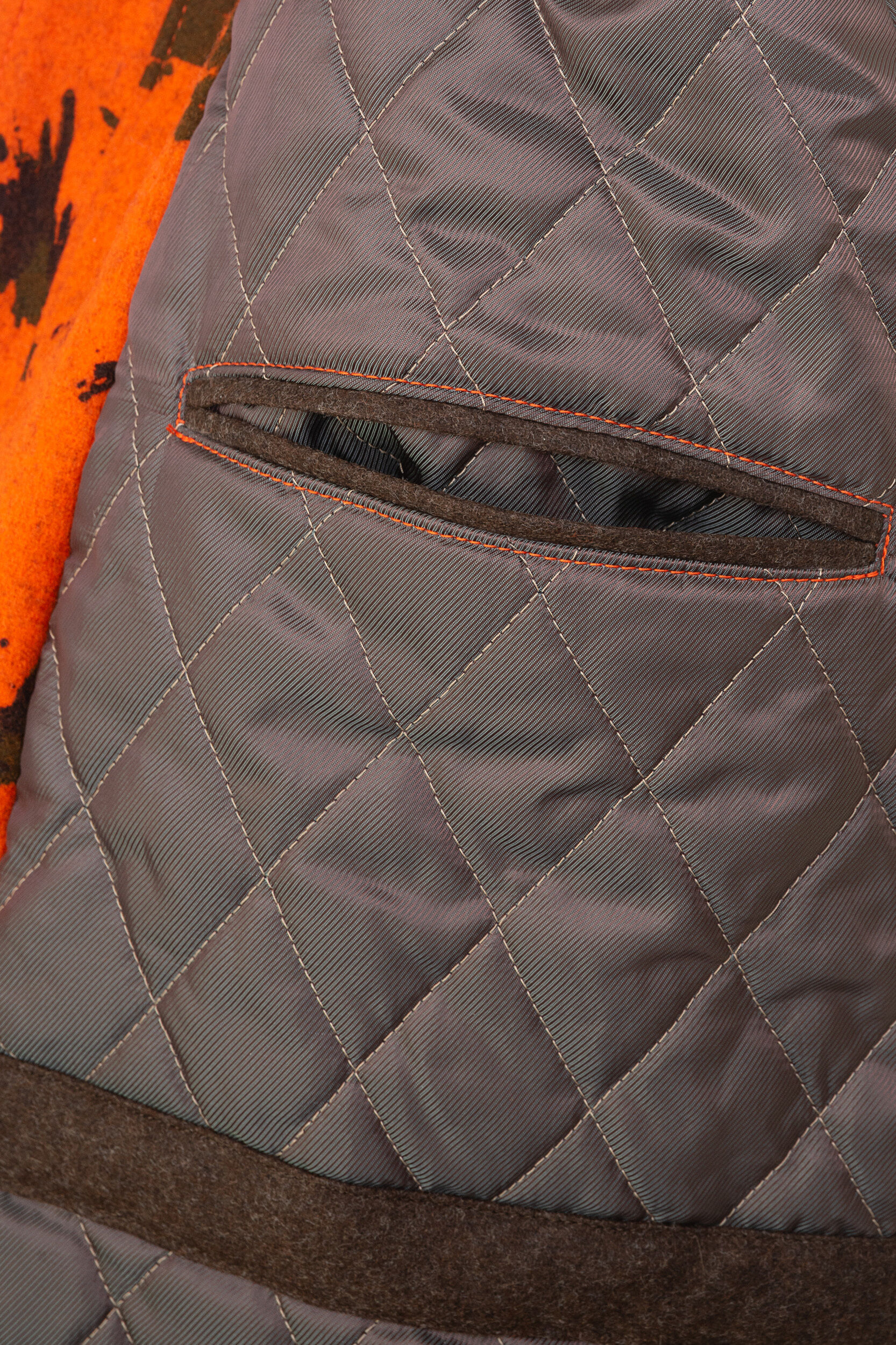 Rascher Signal-Camo-Lodenjacke Prestige (orange)