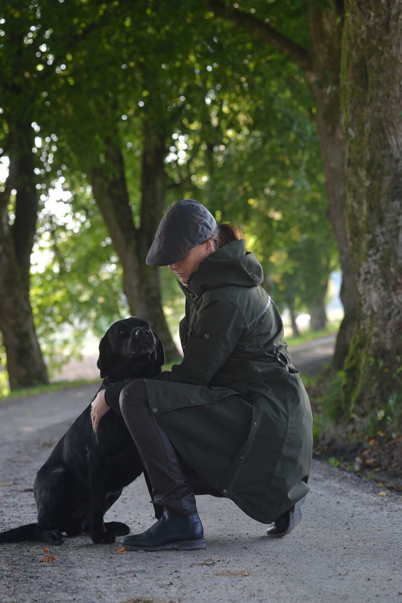 Chevalier Damen-Regenmantel Fractus (Tobacco Green)