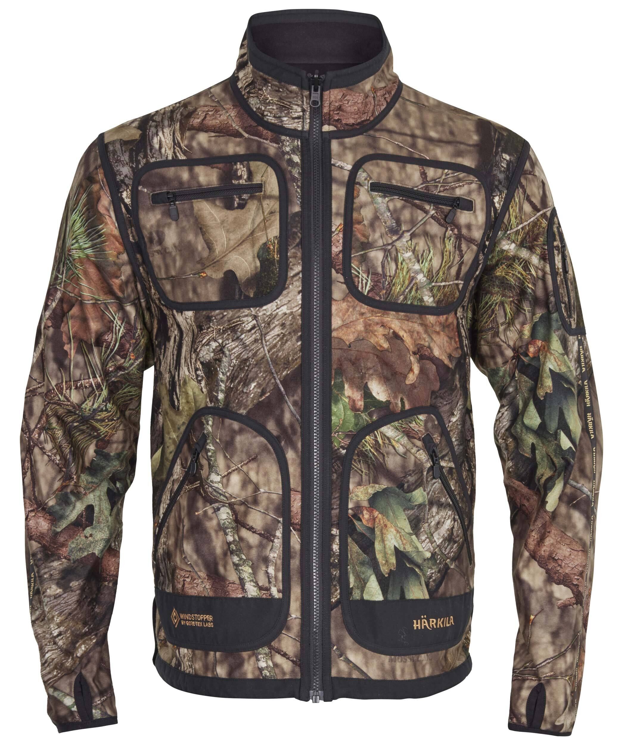 Härkila Mossy Kamko WSP Fleecejacke (MossyOak Break-up Country/Black) Härkila Mossy Kamko WSP Fleecejacke (MossyOak Break-up Country/Black)