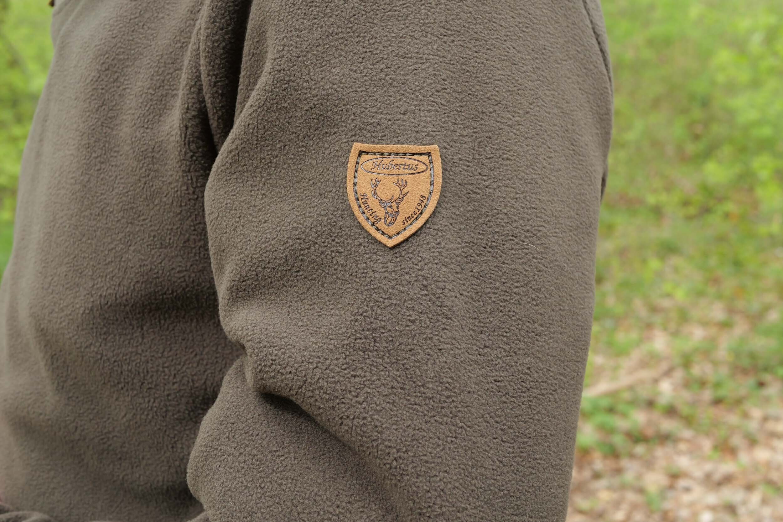 Hubertus Fleece-Hoody (oliv/braun) Hubertus Fleece-Hoody (oliv/braun)