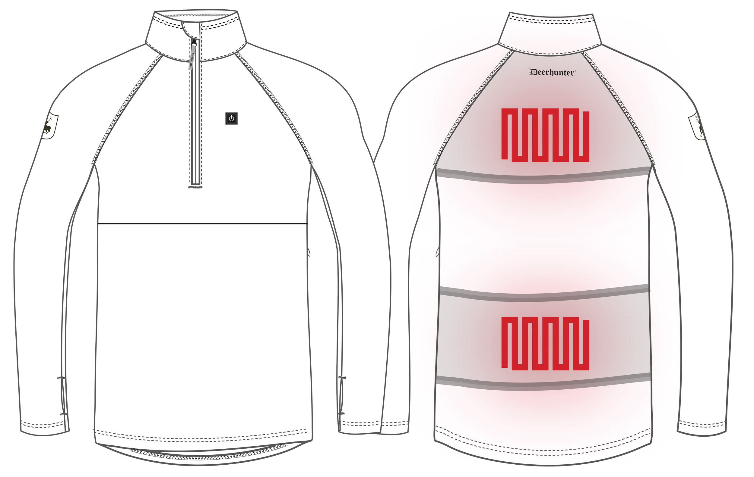 Deerhunter Heat Heizunterhemd (Black)