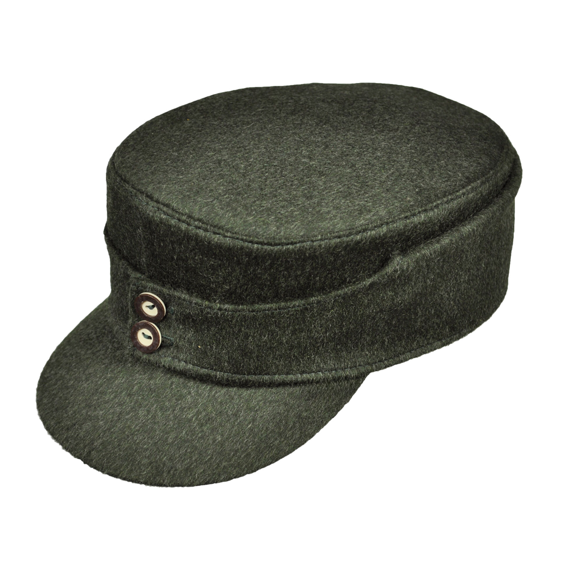 Baschlikmütze Loden (oliv)