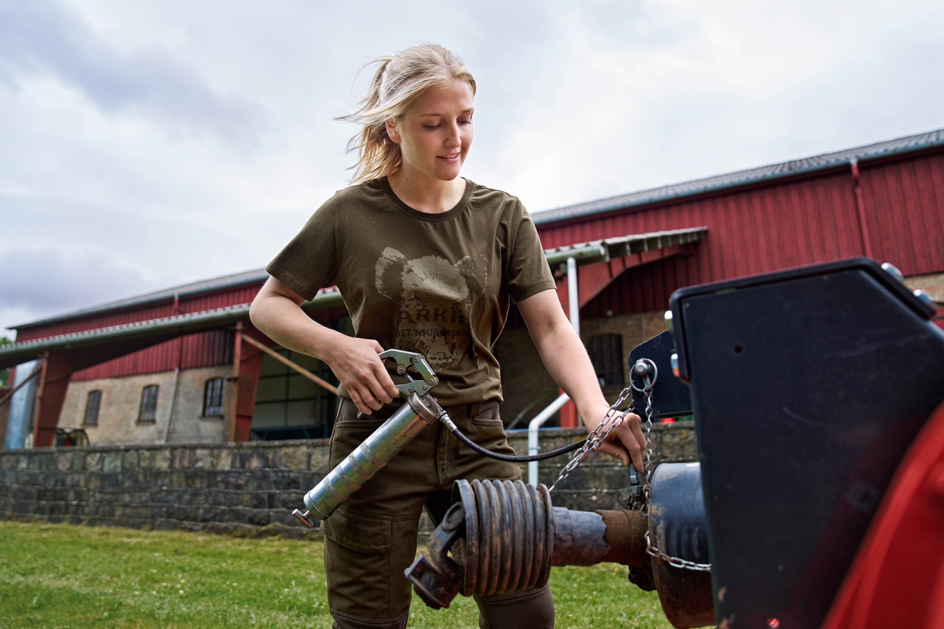 Härkila Wildboar T-Shirt Woman (Willow green)