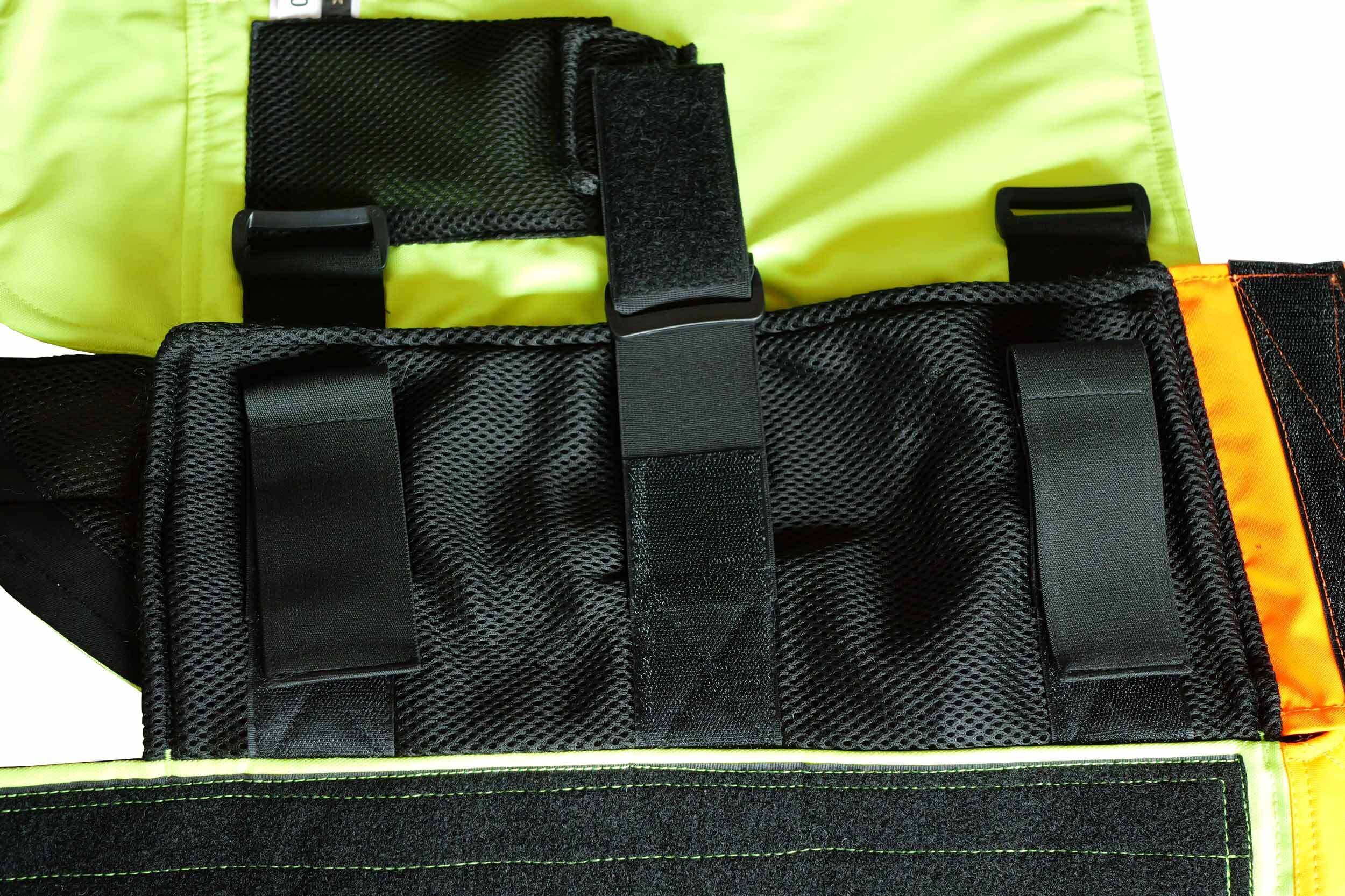 Hubertus Hundeschutzweste (gelb/orange)