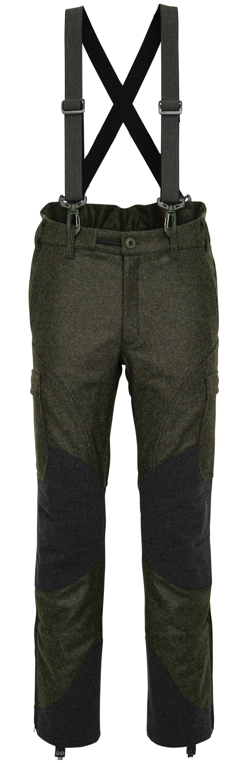 Jagdhund Loden-Multifunktionshose Gößl mit Gamaschen (oliv) Jagdhund Loden-Multifunktionshose Gößl mit Gamaschen (oliv)