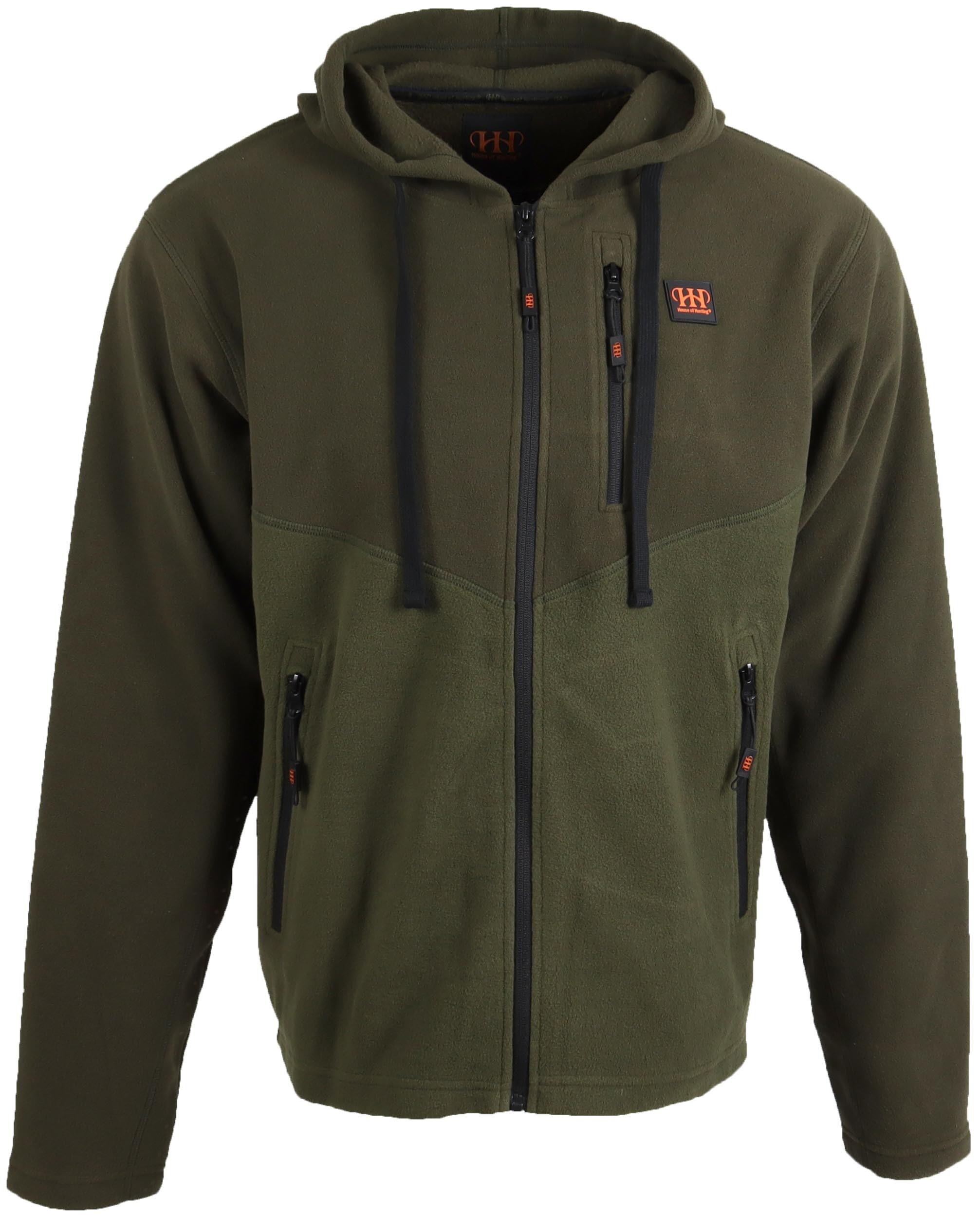 House of Hunting Fleece-Hoodie Pellegrino (Grün)