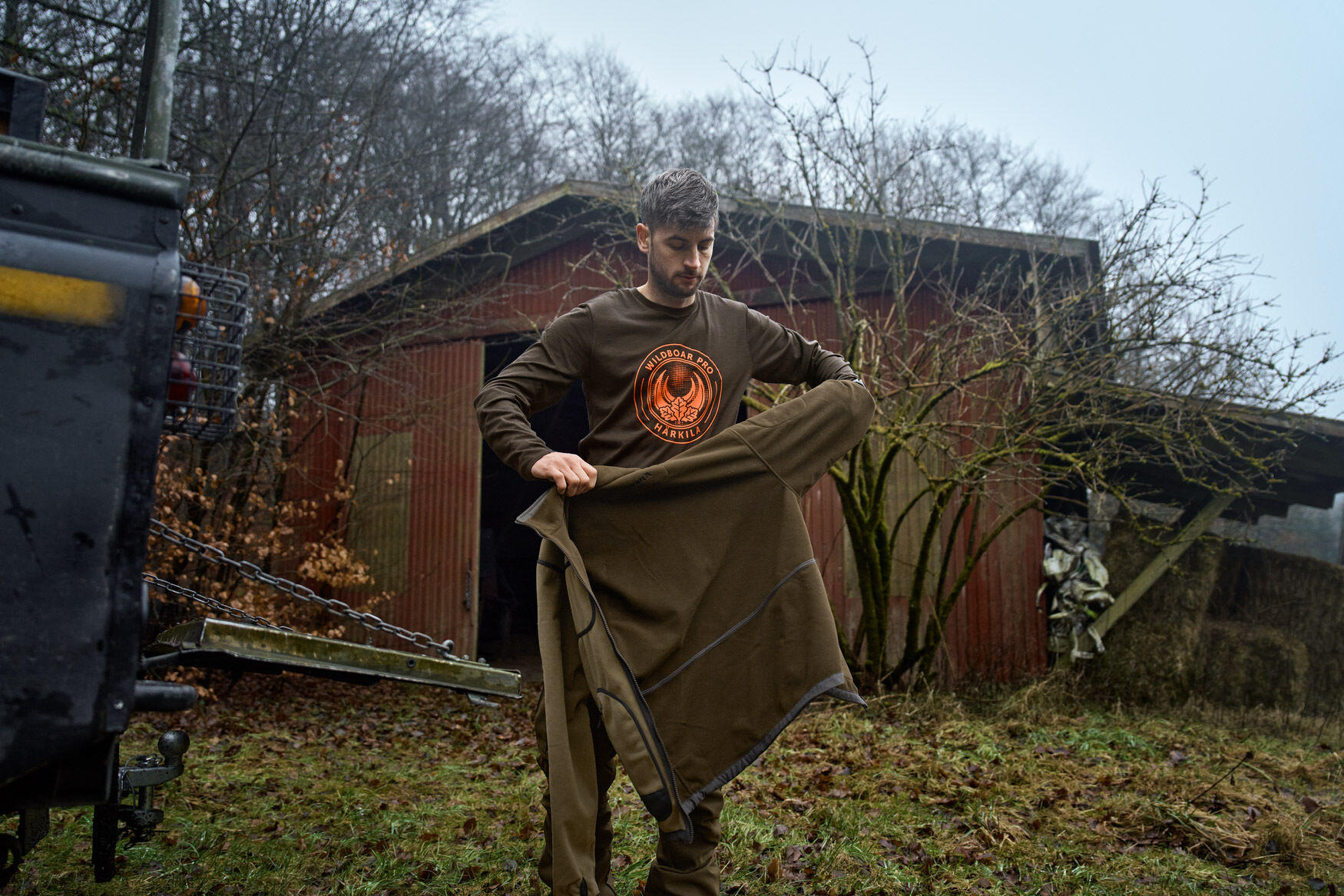 Härkila Kamko Fleecejacke (Bronze/Green)