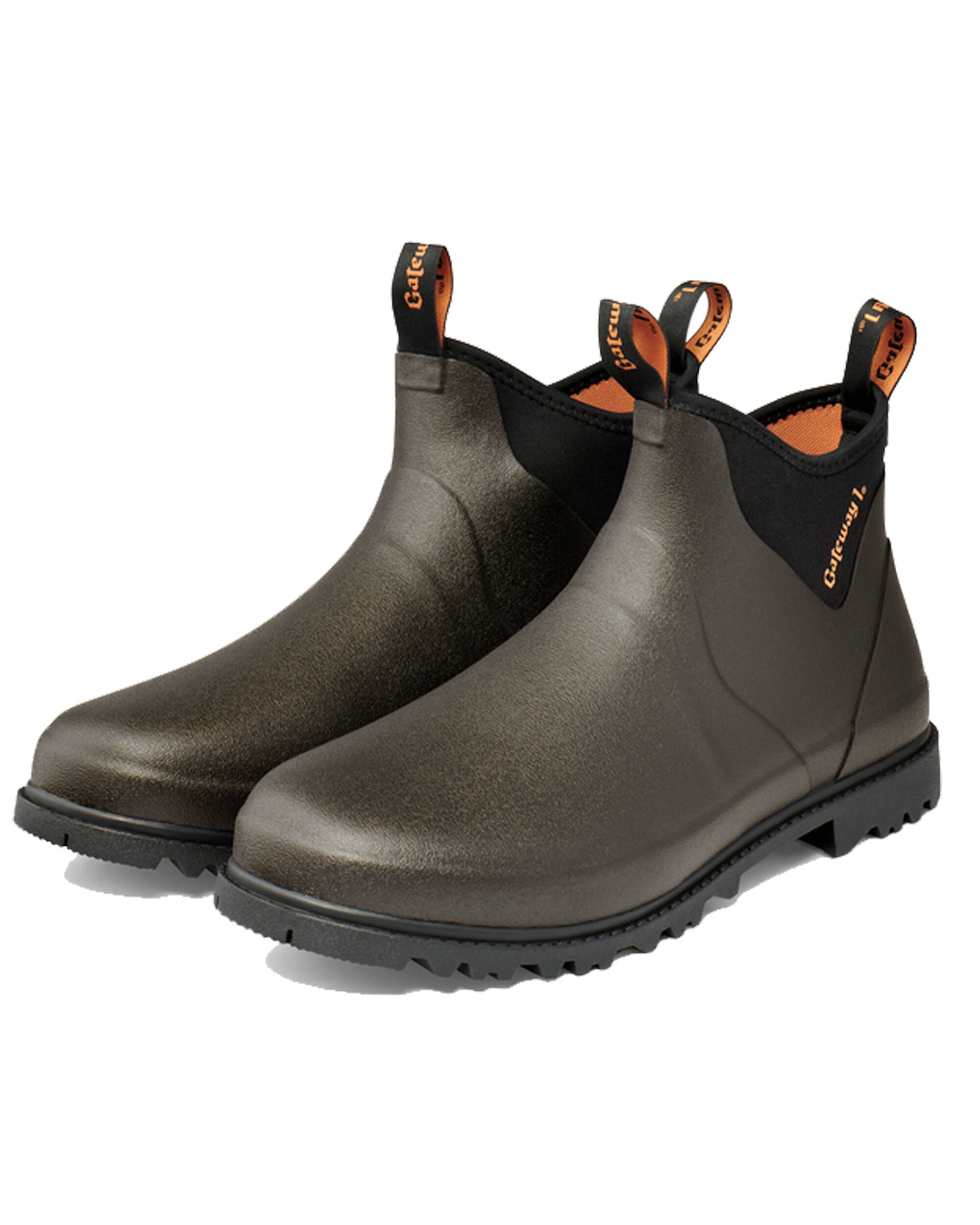 Gateway1 Ascot 6" 3mm Halb-Gummistiefel (Dark brown)