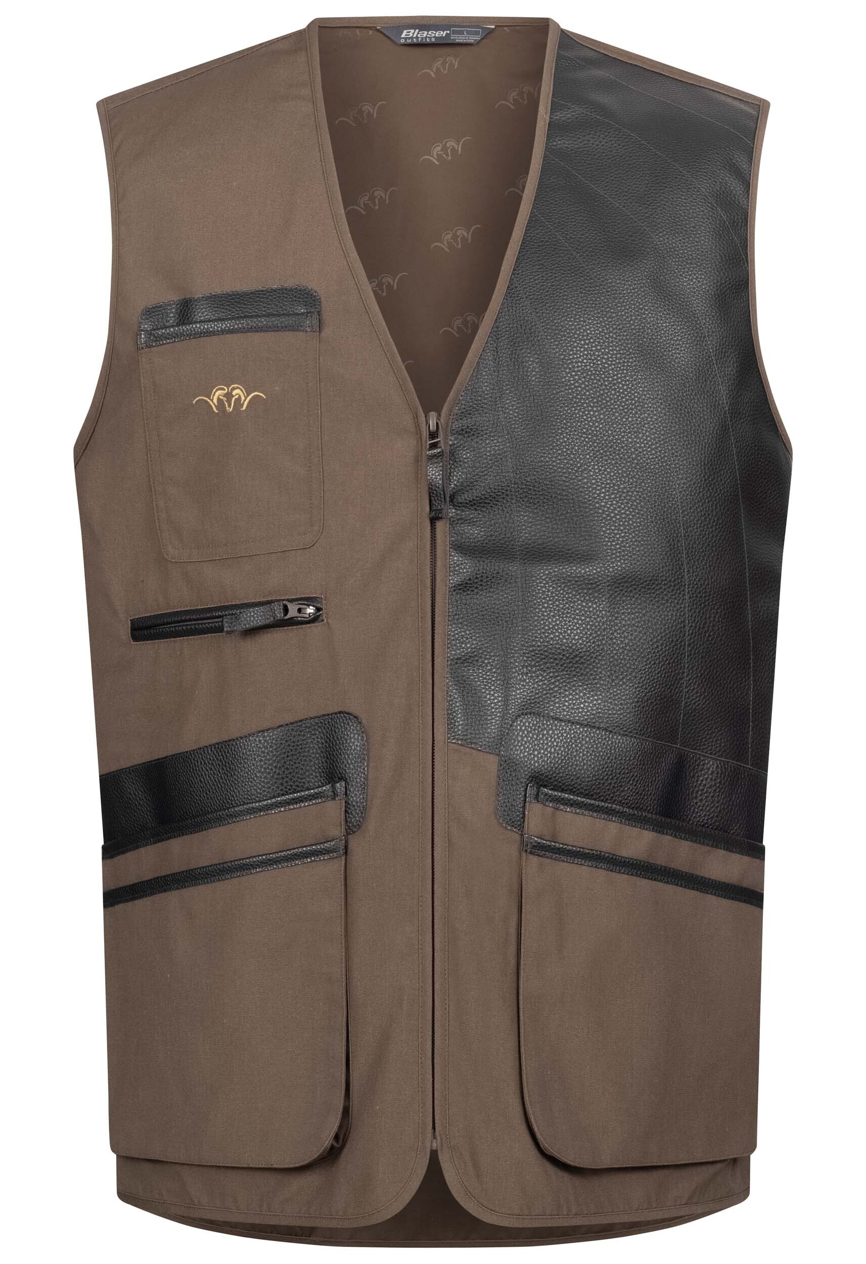 Blaser Ganzjahresschießweste Links (brown)