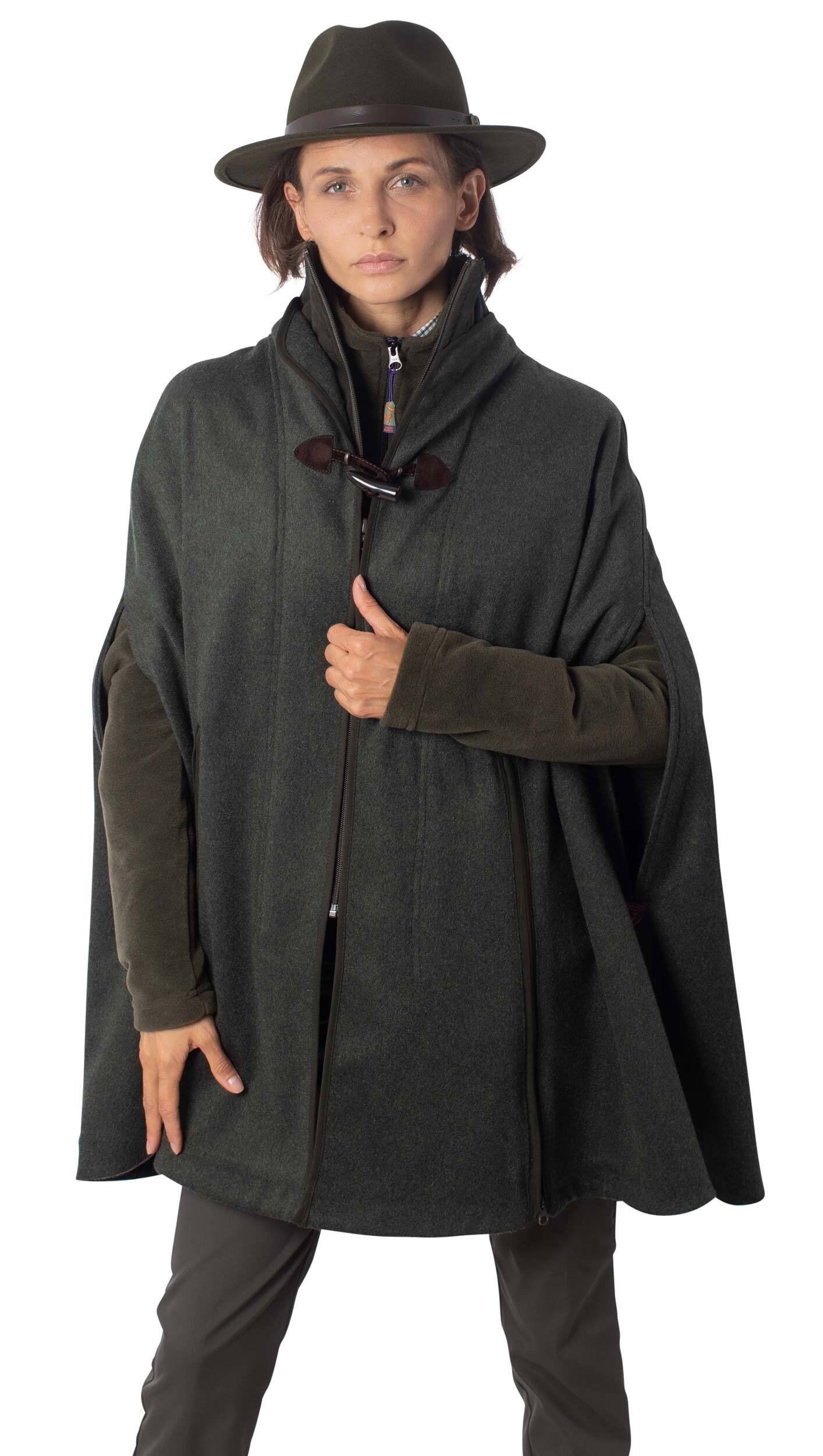 Hubertus Ladies Fashion Lodenponcho (loden) Hubertus Ladies Fashion Lodenponcho (loden)