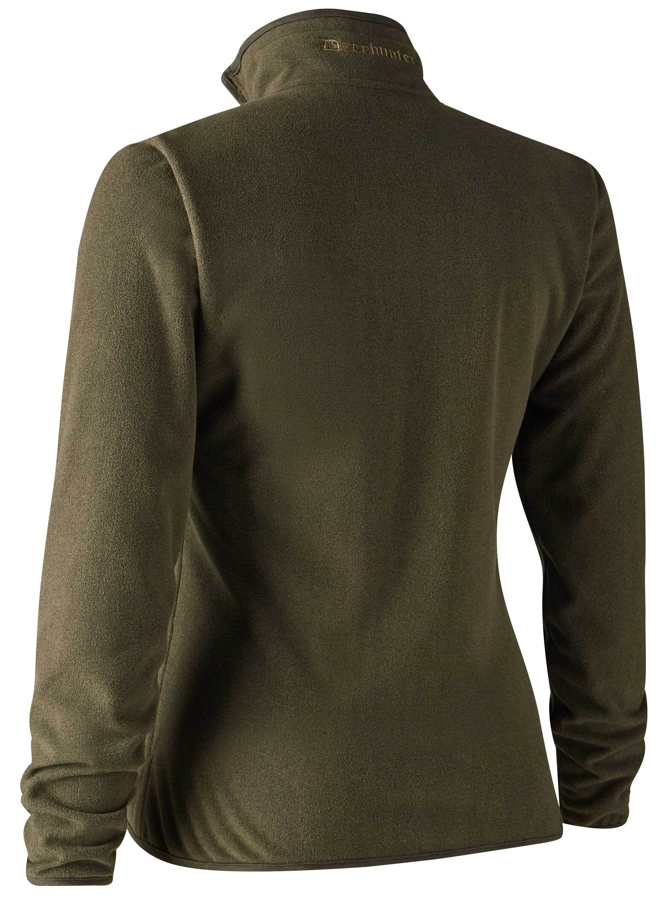 Deerhunter Lady Pam Wende-Fleecejacke (Orange/Grün)