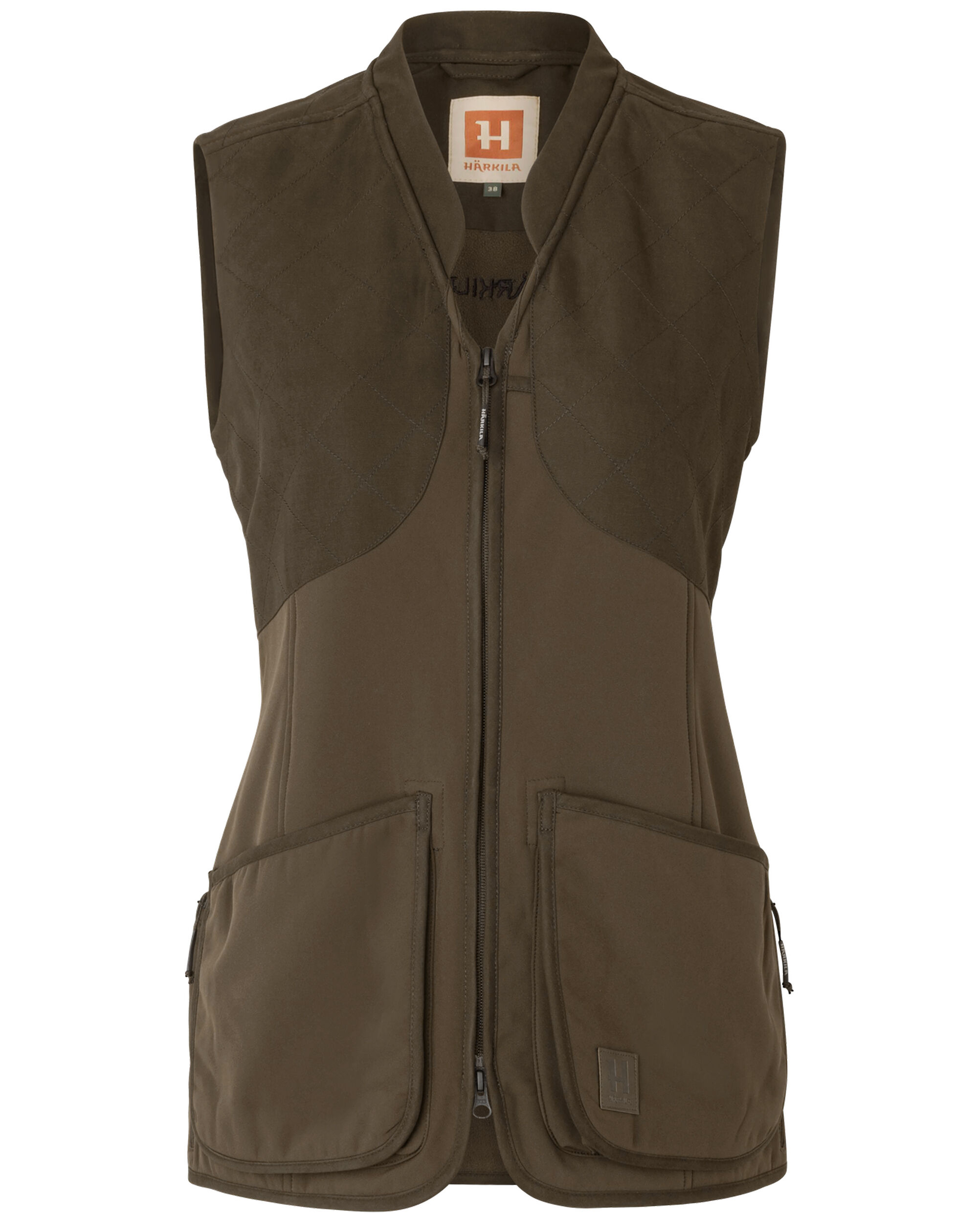 Härkila Skye Schießweste Damen (Willow green/Shadow brown)