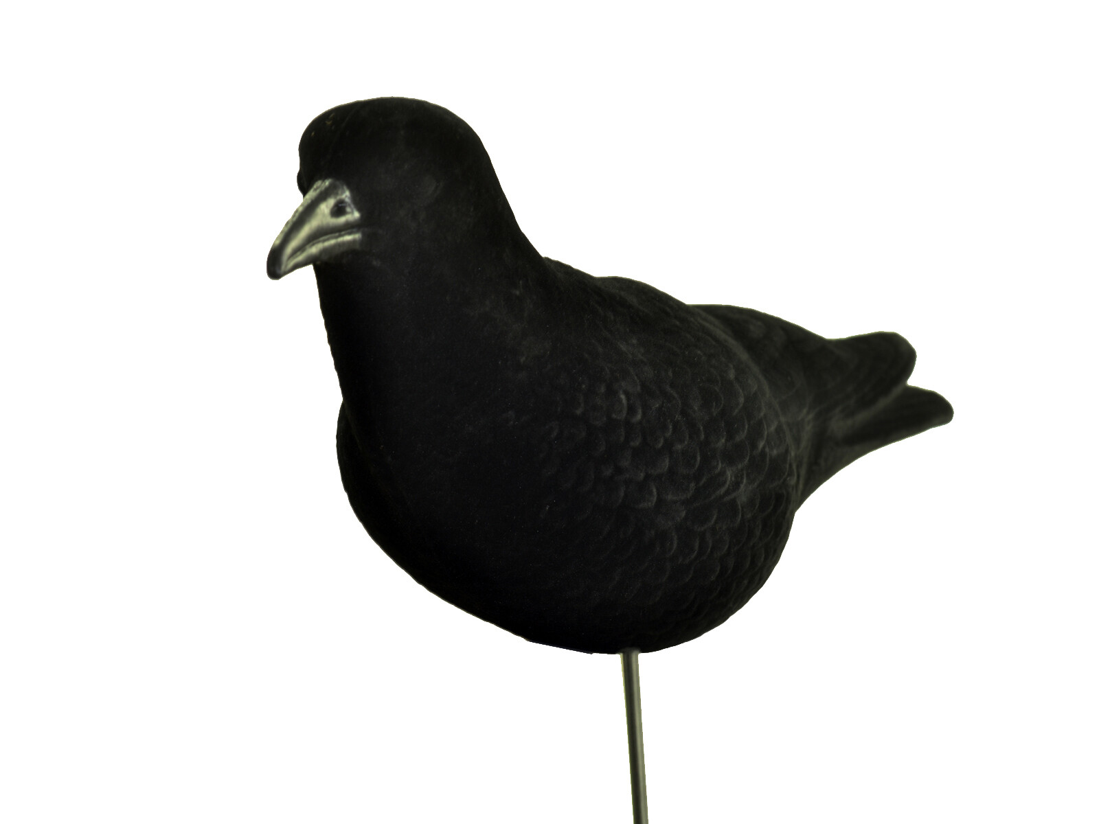 Drehbare beflockte Lockkrähe