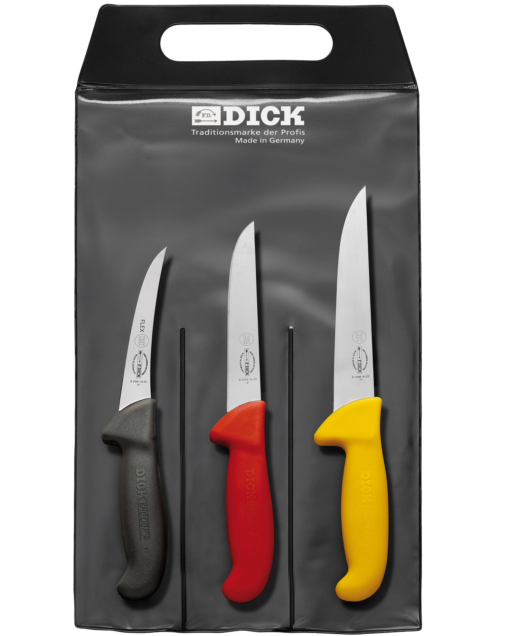 Dick Ausbeinermeisterschaft Messersatz dreiteilig