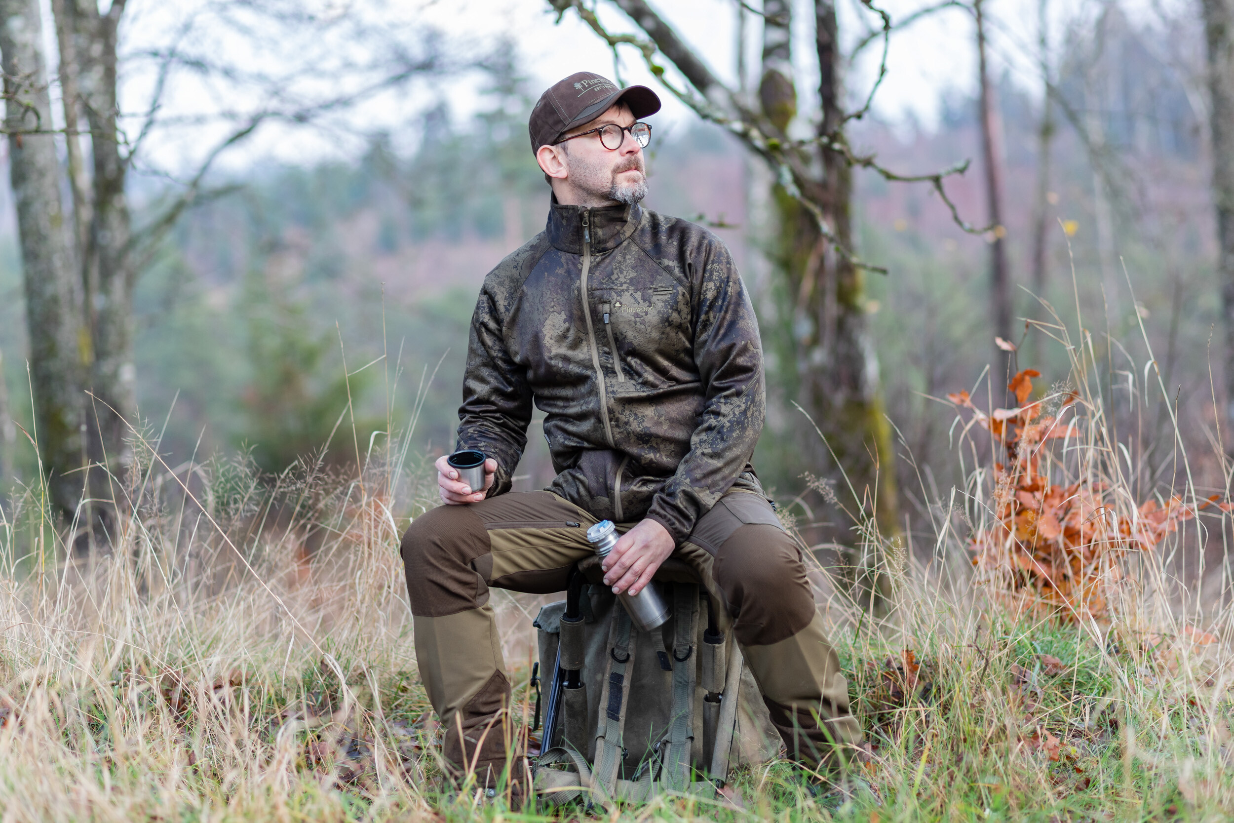 Pinewood Furudal Frazer Active Camo-Fleecejacke (Olive Strata) Pinewood Furudal Frazer Active Camo-Fleecejacke (Olive Strata)