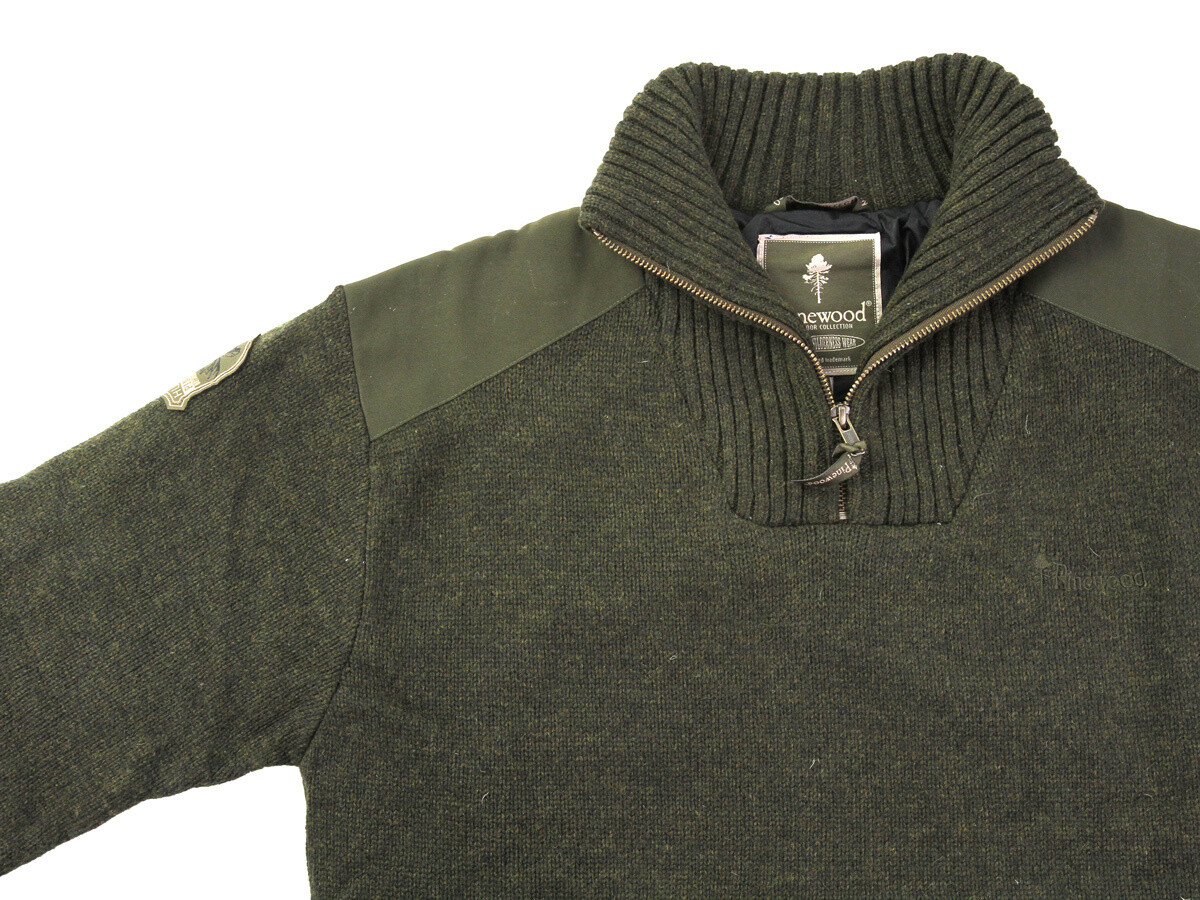 Pinewood Hurricane Strickpullover (Dunkelgrün)