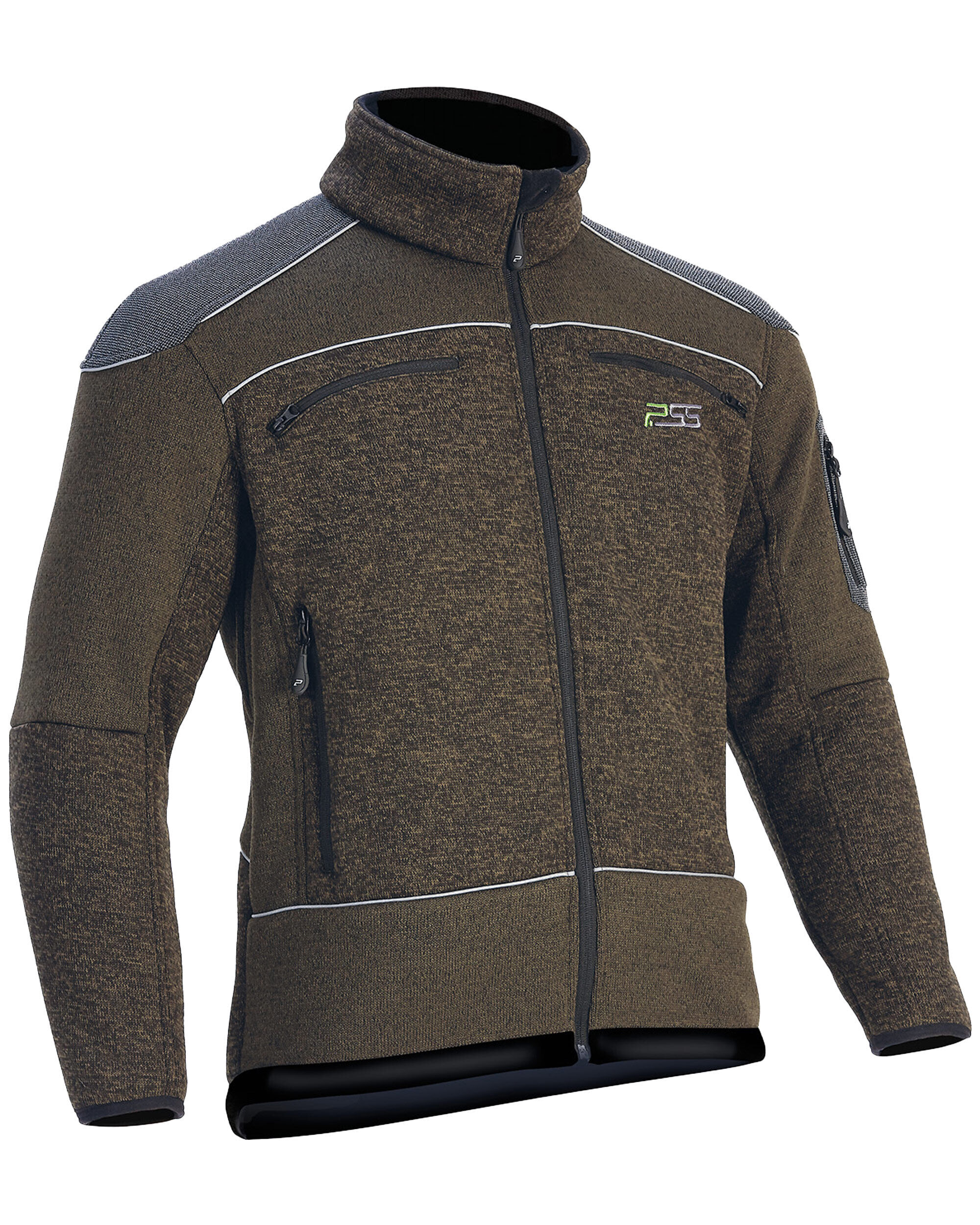 PSS X-treme Arctic Faserstrickjacke Kids (grün)