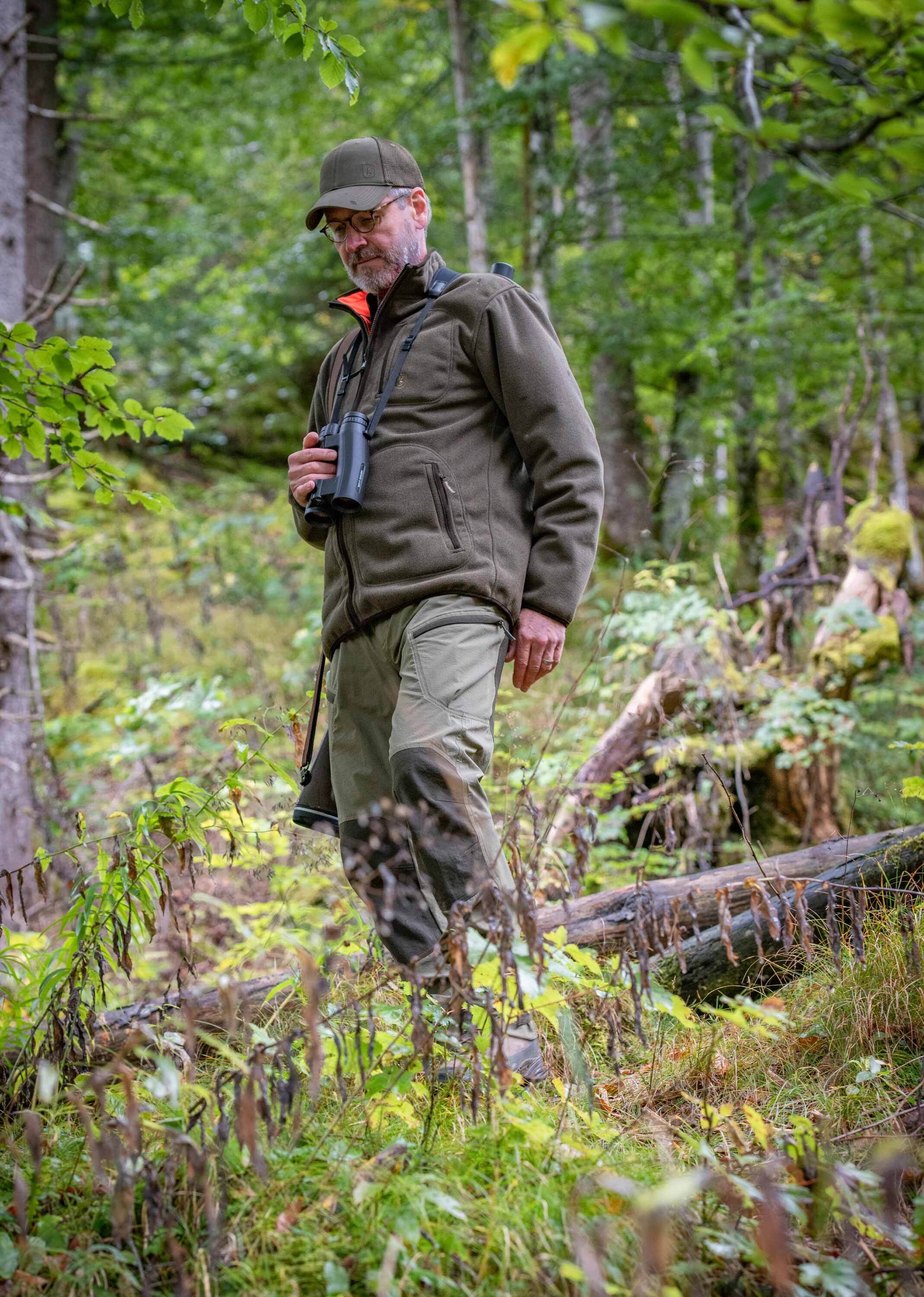 Deerhunter Gamekeeper Wende-Fleecejacke (Orange)