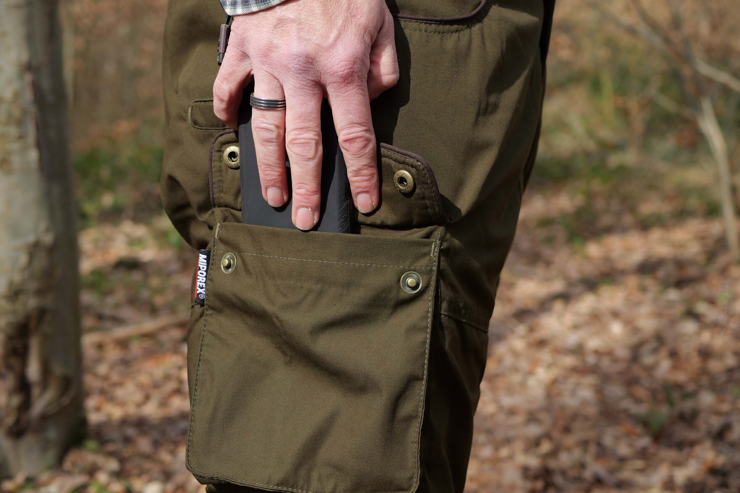Hubertus Jagdhose OS 50 Zillertal (oliv/braun)