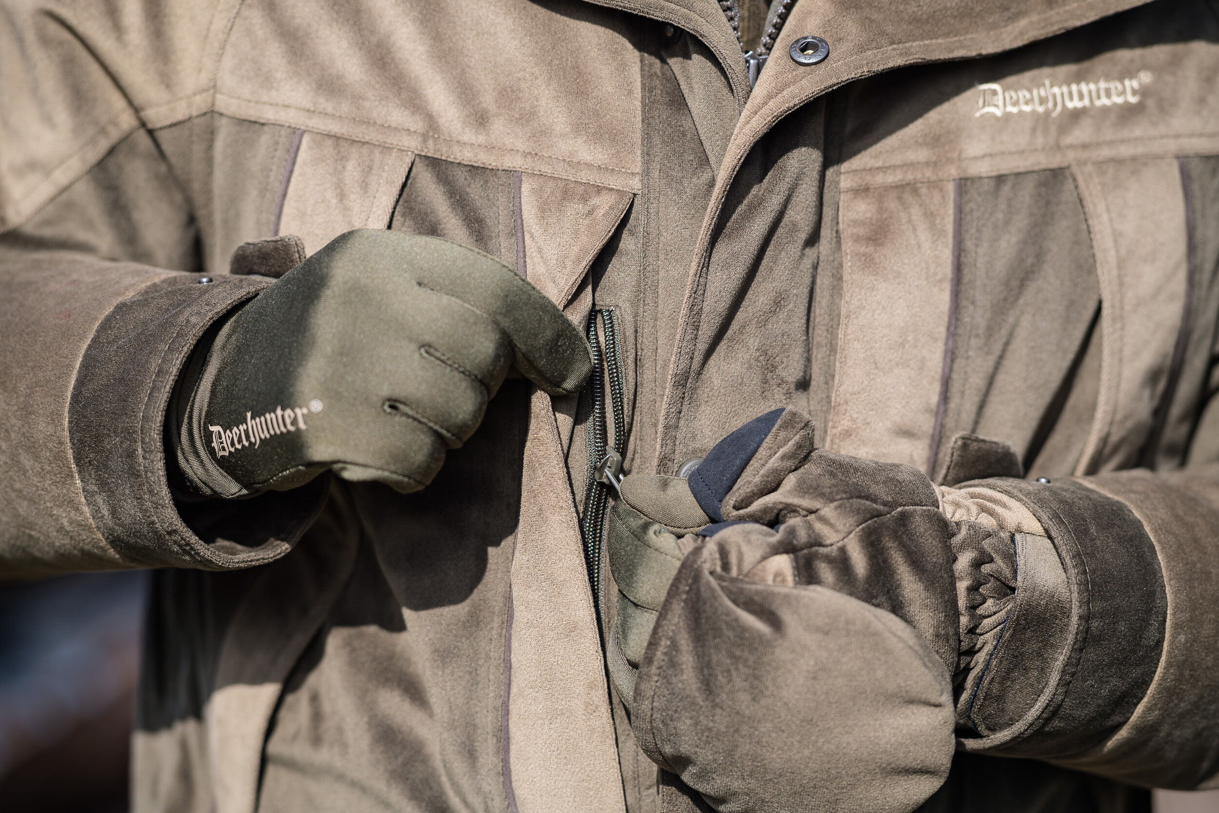 Deerhunter Rusky Silent Handschuhe (peat) Deerhunter Rusky Silent Handschuhe (peat)
