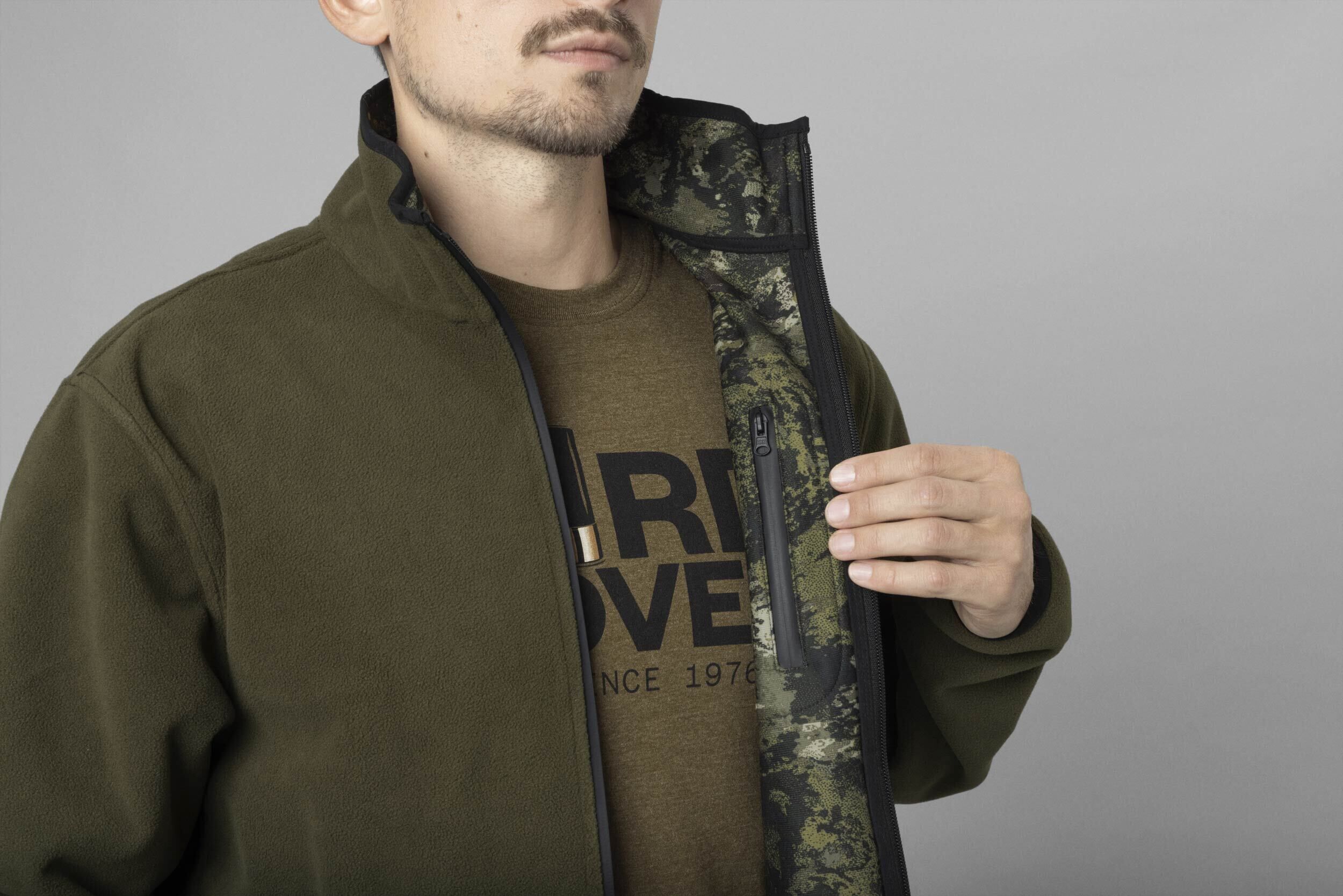 Seeland Rogue Reversible Wende-Fleecejacke (Pine/InVis) Seeland Rogue Reversible Wende-Fleecejacke (Pine/InVis)