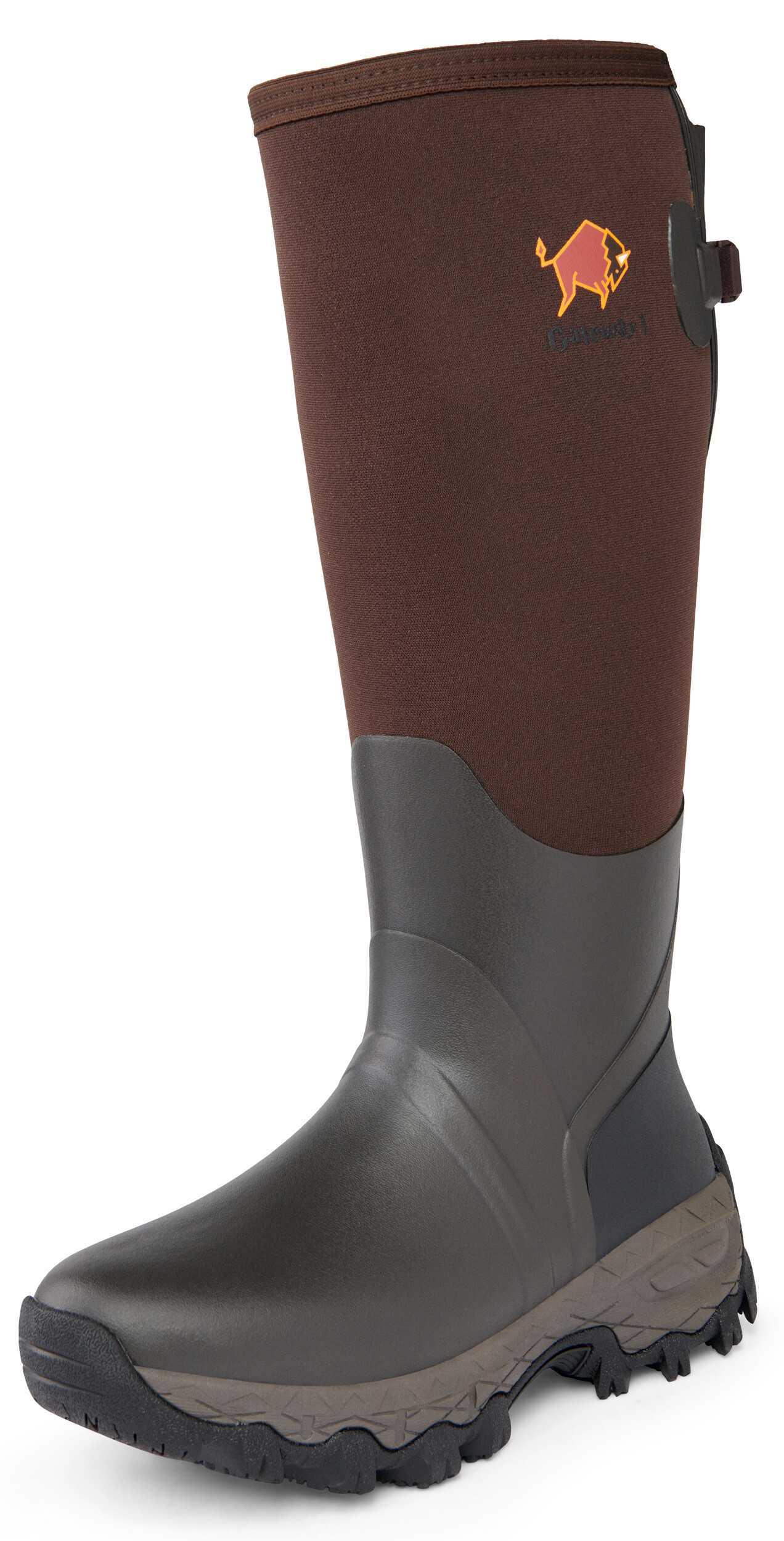Gateway1 Woodwalker Lady 17" 4mm Gummistiefel (Dark Brown)
