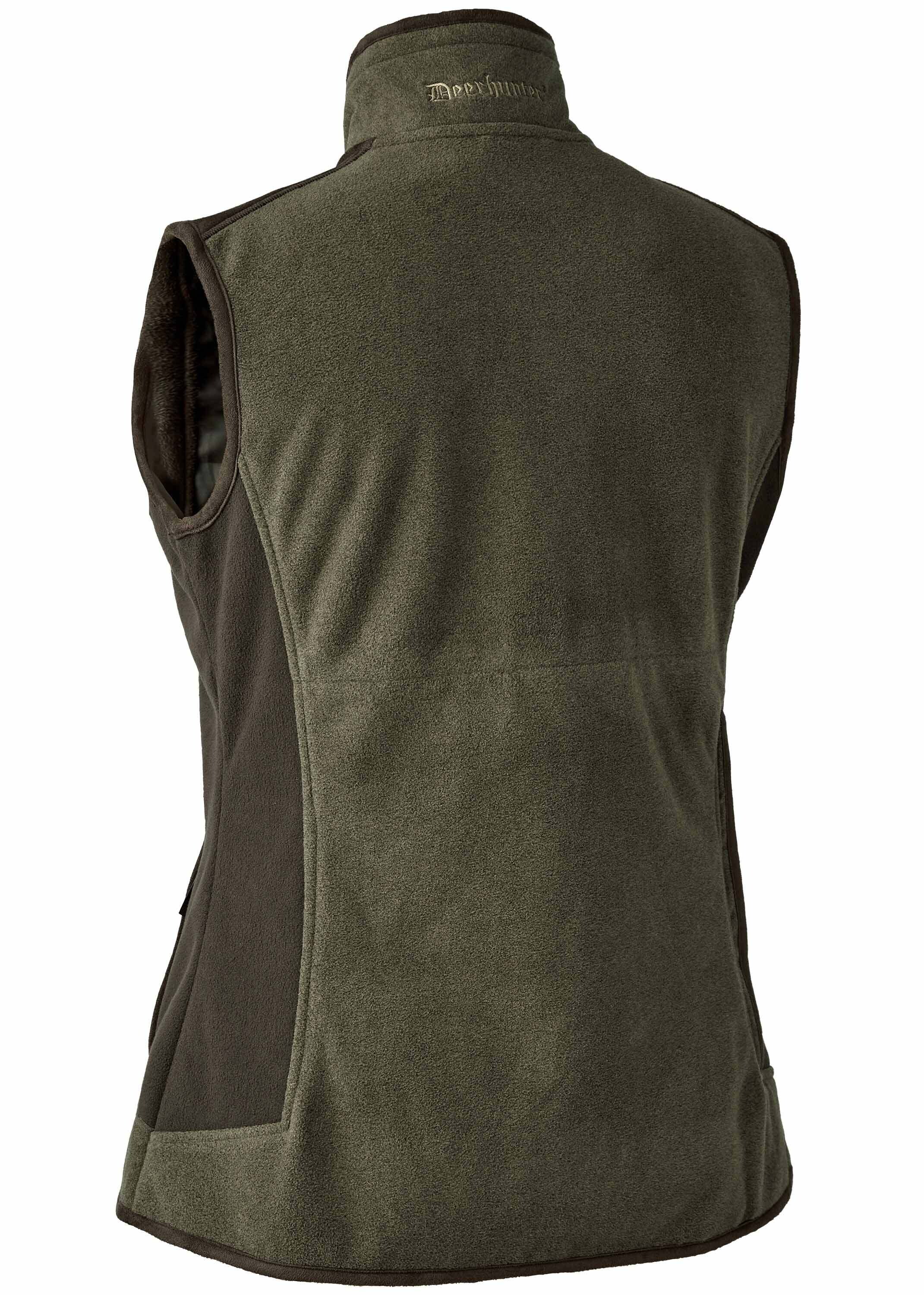 Deerhunter Lady Pam Bonded Fleeceweste (Graphite Green Melange )