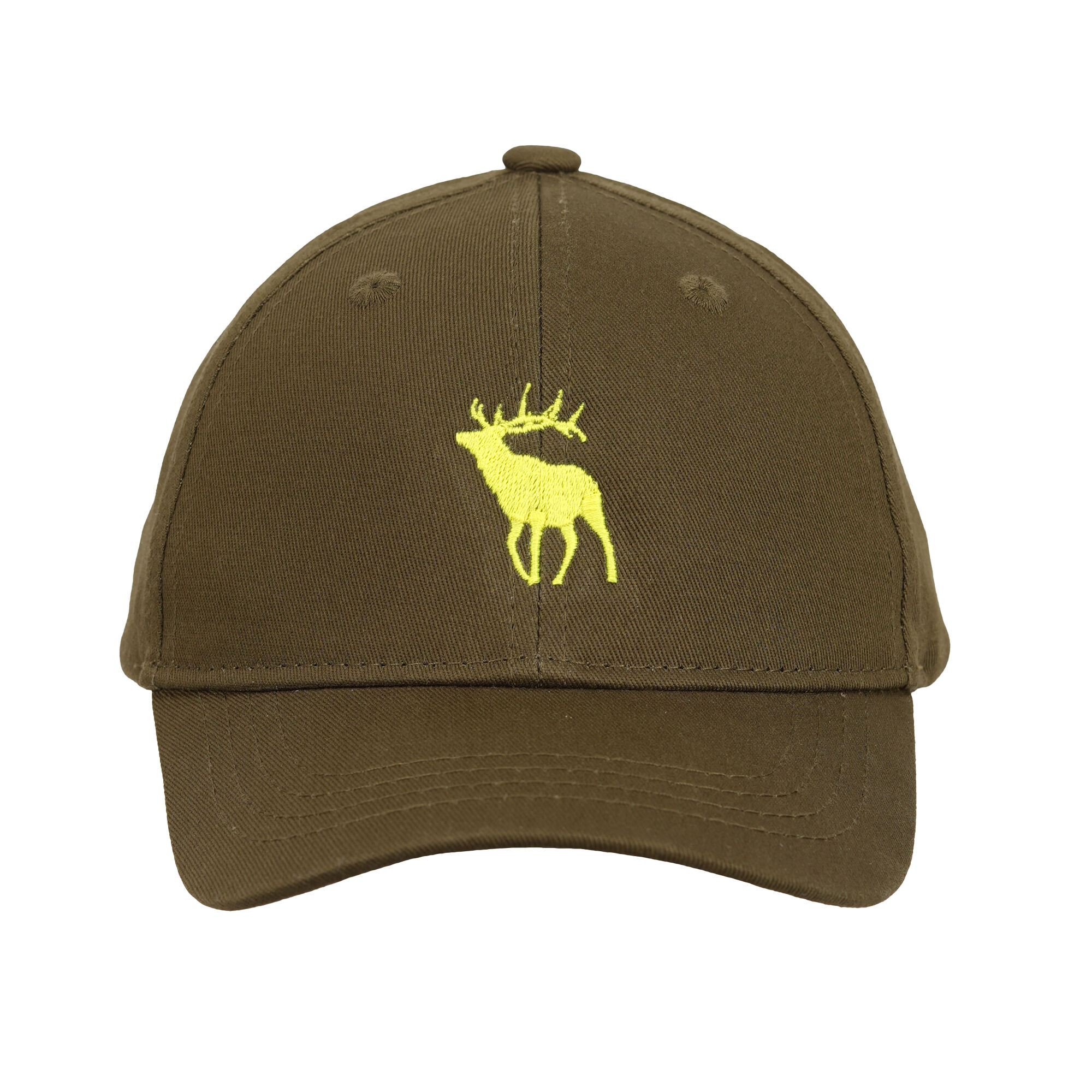 Hubertus Kinder Base Cap Hirsch (oliv)