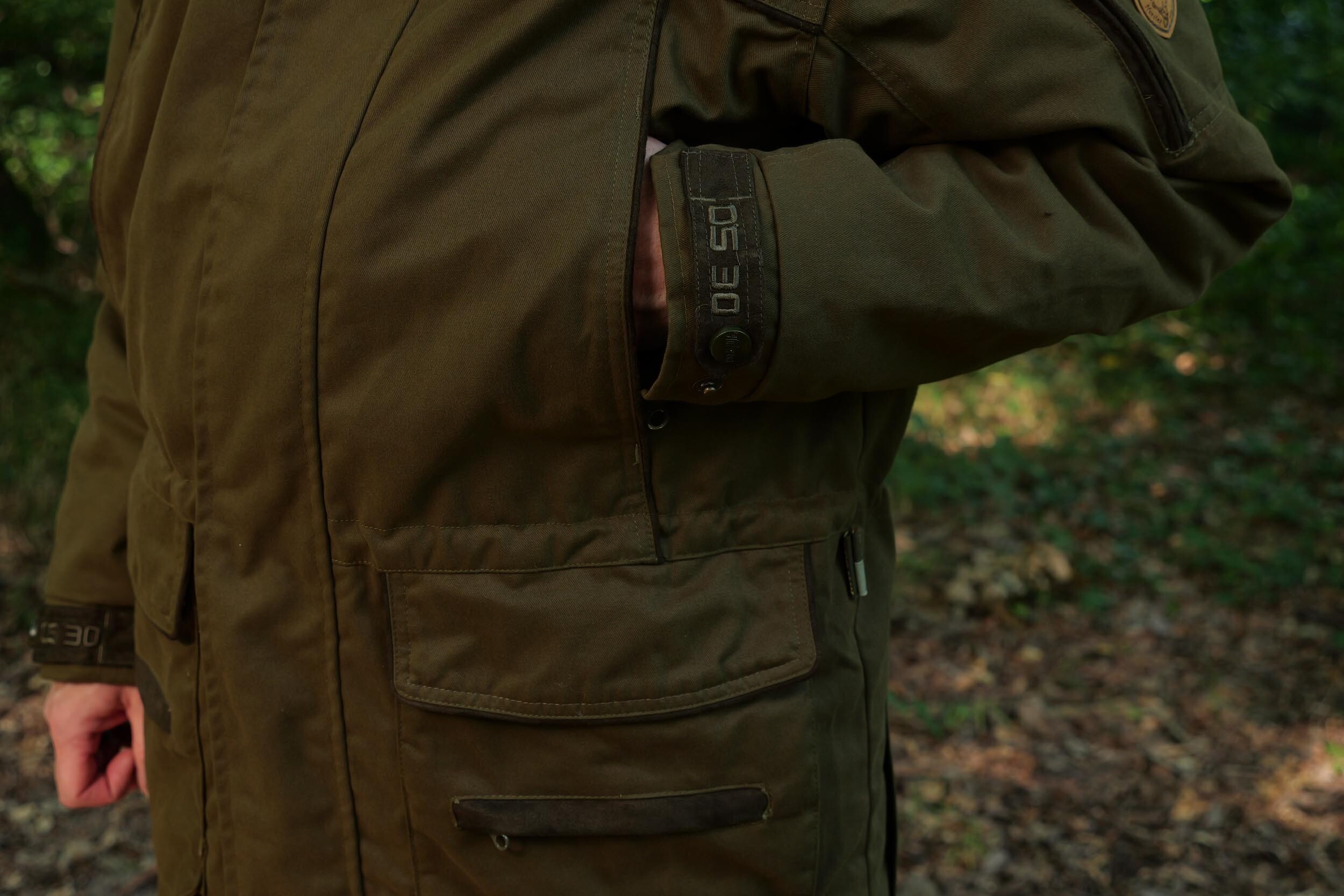 Hubertus Outdoorjacke OS 30 Membrane (oliv)