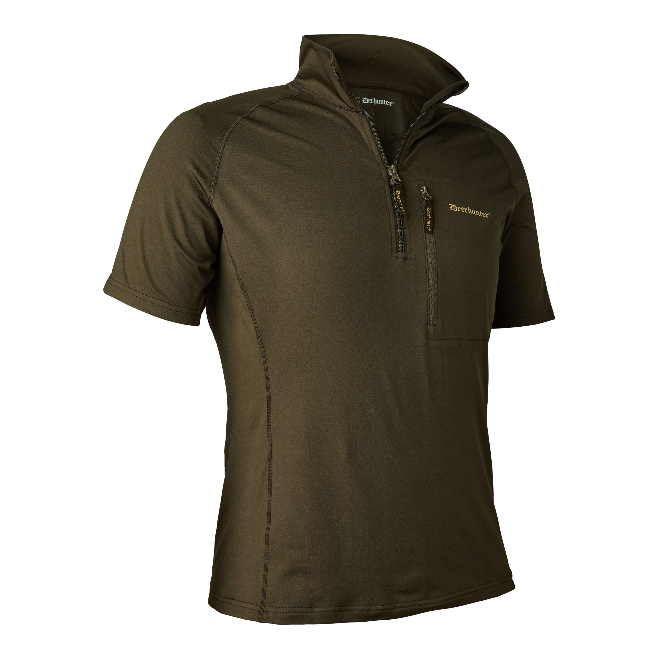 Deerhunter Excape Insulated T-Shirt mit RV-Kragen (Art Green) Deerhunter Excape Insulated T-Shirt mit RV-Kragen (Art Green)
