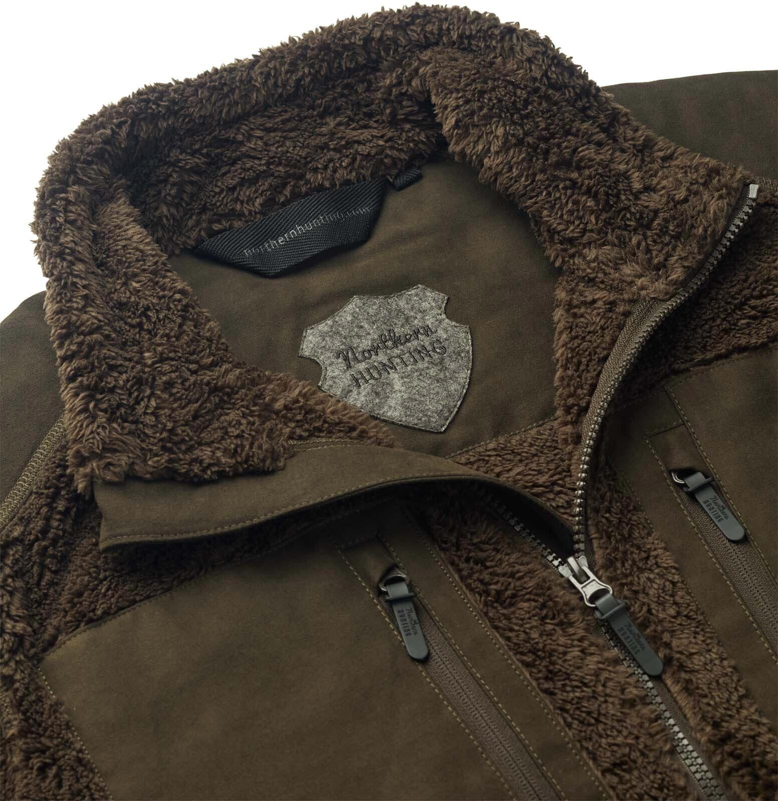 Northern Hunting Hjort Anorak-Pullover (Brown)