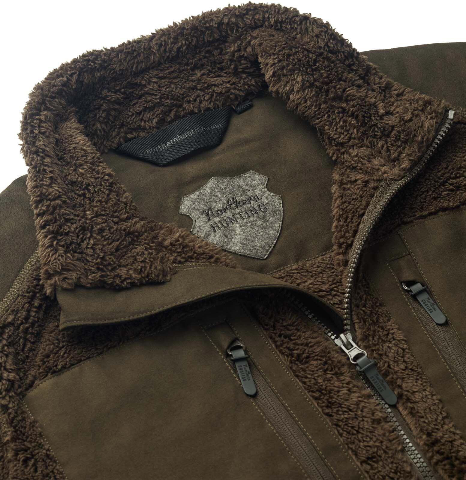 Northern Hunting Hjort Anorak-Pullover (Brown) Northern Hunting Hjort Anorak-Pullover (Brown)