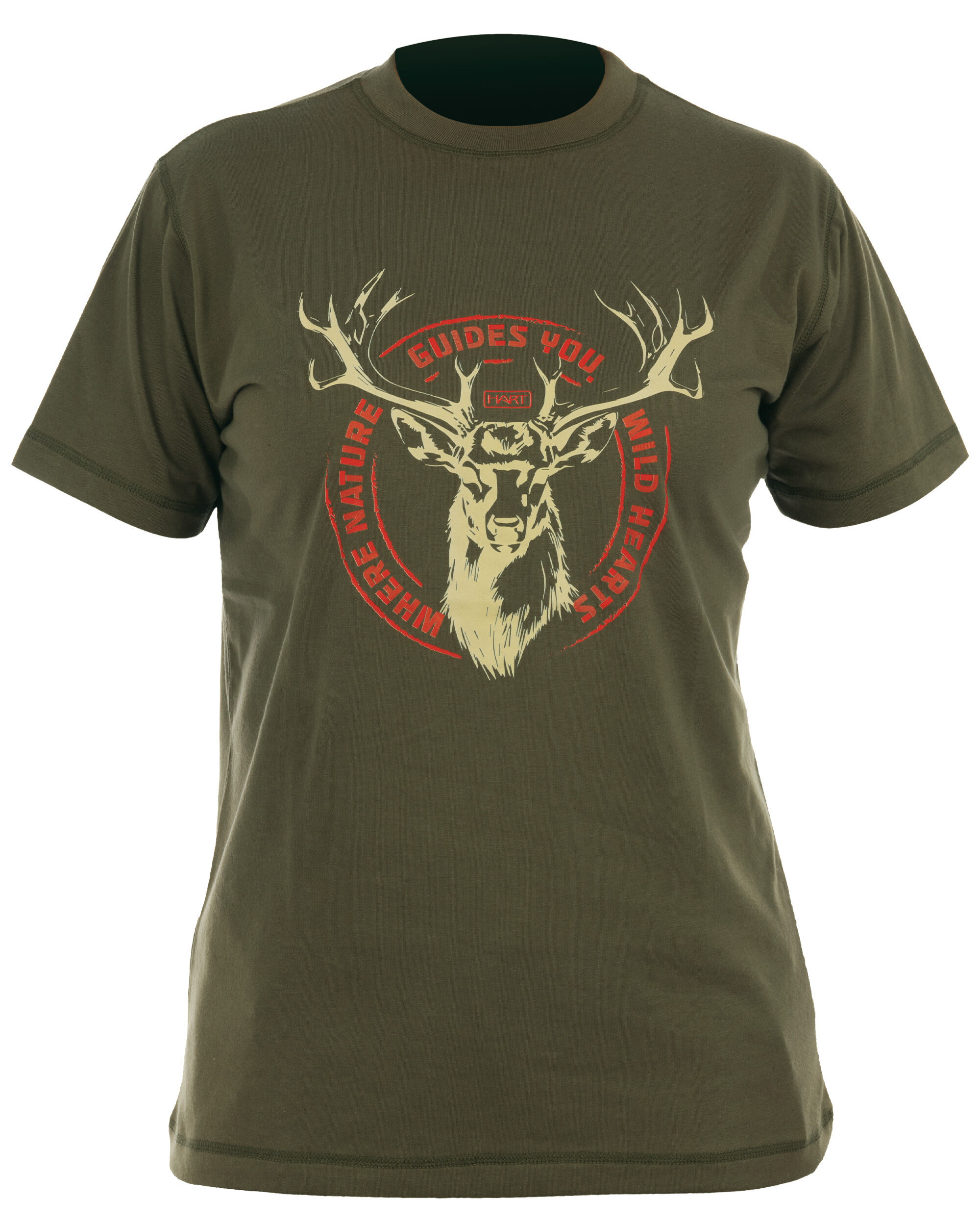 Hart Damen-T-Shirt Ground Reh (Grün)