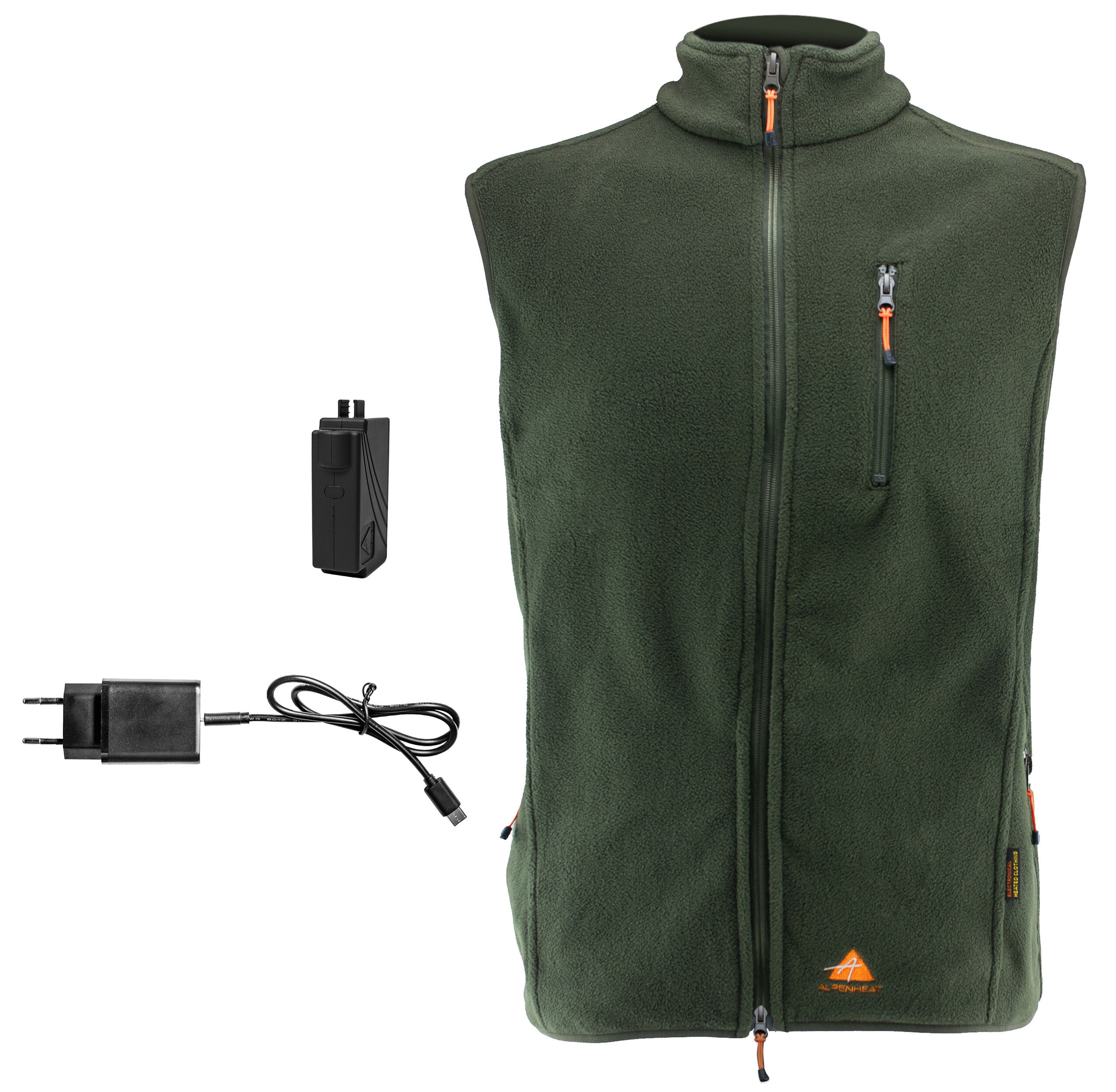 Alpenheat Heizweste FireVest AJ4G mit App (grün)