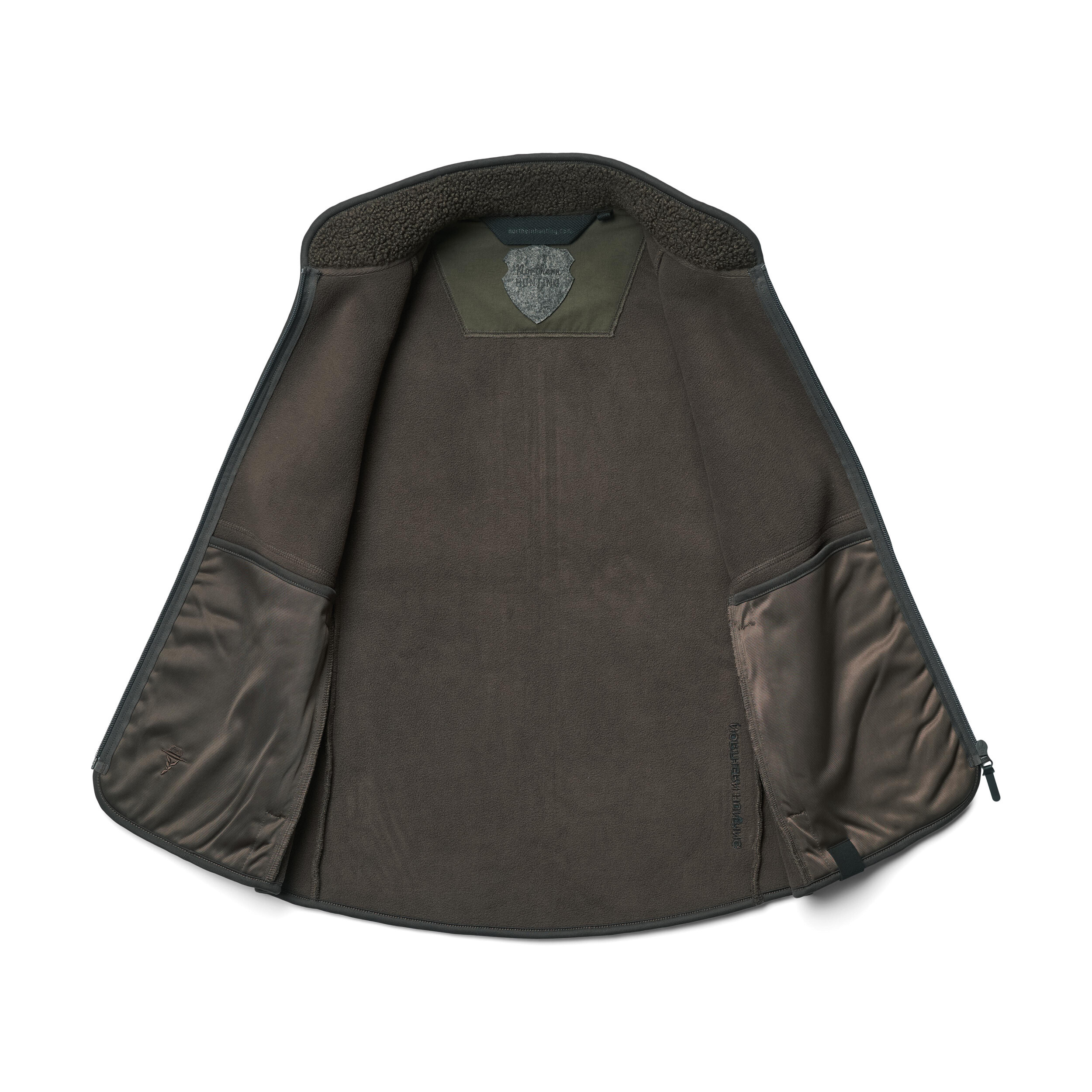 Northern Hunting Gunni Teddyfleeceweste Damen (dark green) Northern Hunting Gunni Teddyfleeceweste Damen (dark green)