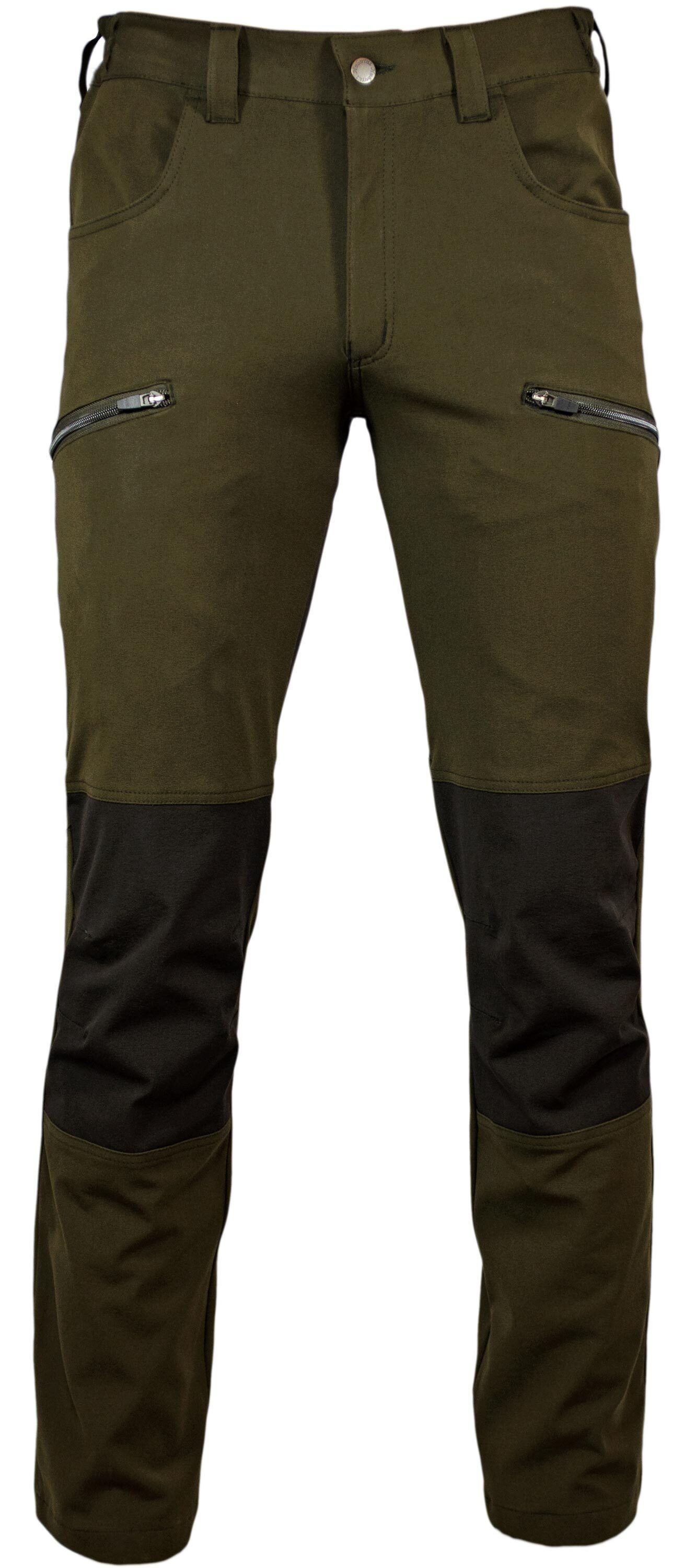 Hubertus Function Jagdhose Stretch Arvo (oliv/braun) Hubertus Function Jagdhose Stretch Arvo (oliv/braun)