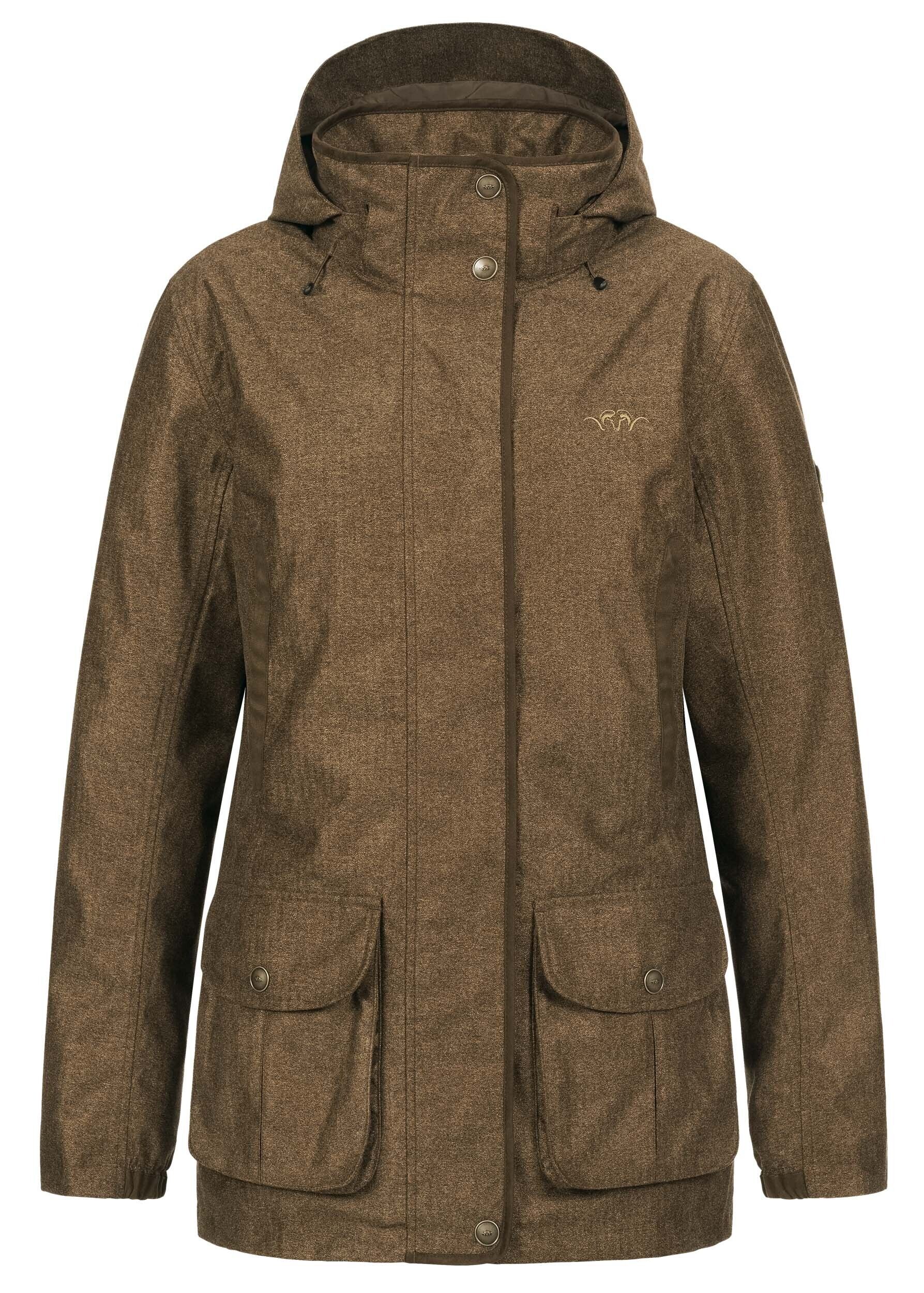 Blaser Damen VINTAGE Mantel Celine (dunkelbraun mélange) Blaser Damen VINTAGE Mantel Celine (dunkelbraun mélange)
