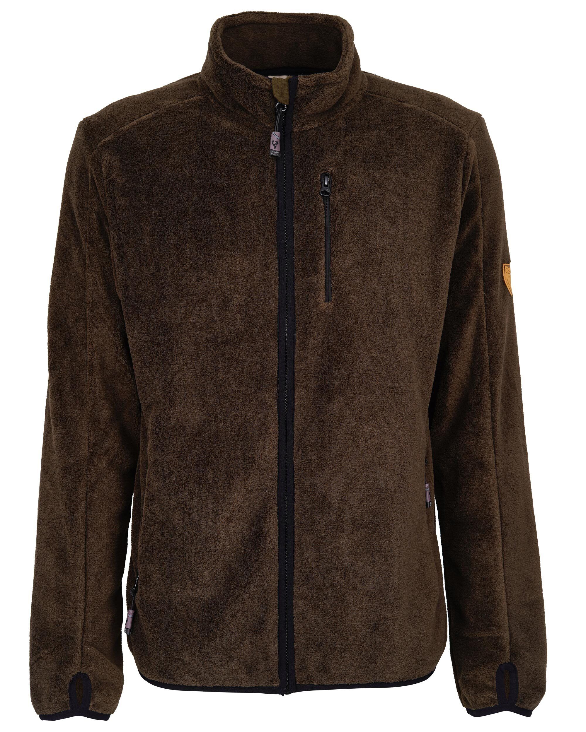 Hubertus Fleecejacke Coral Pirin (dunkeloliv)