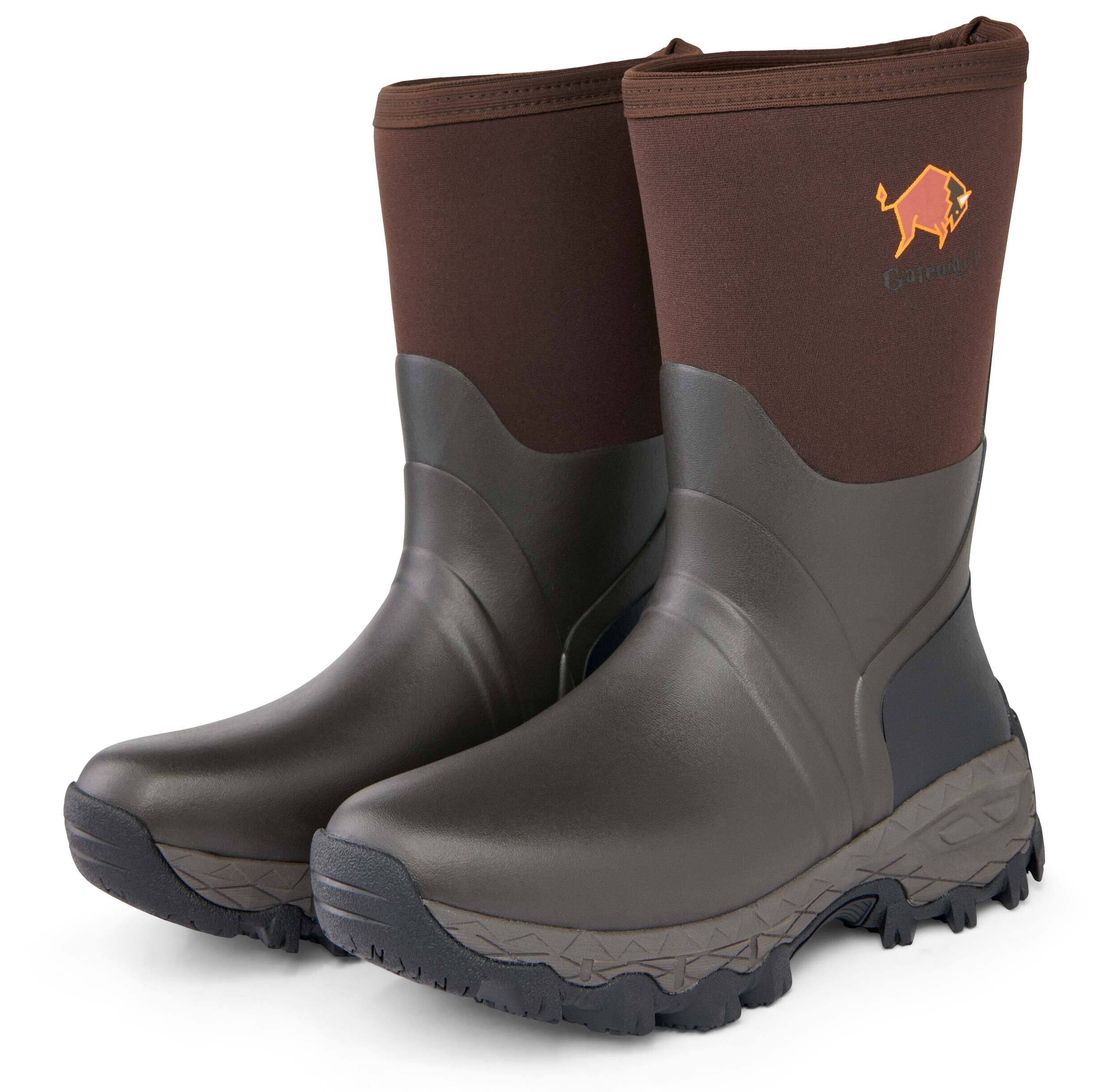 Gateway1 Woodwalker 12" 4mm Gummistiefel (Dark Brown)