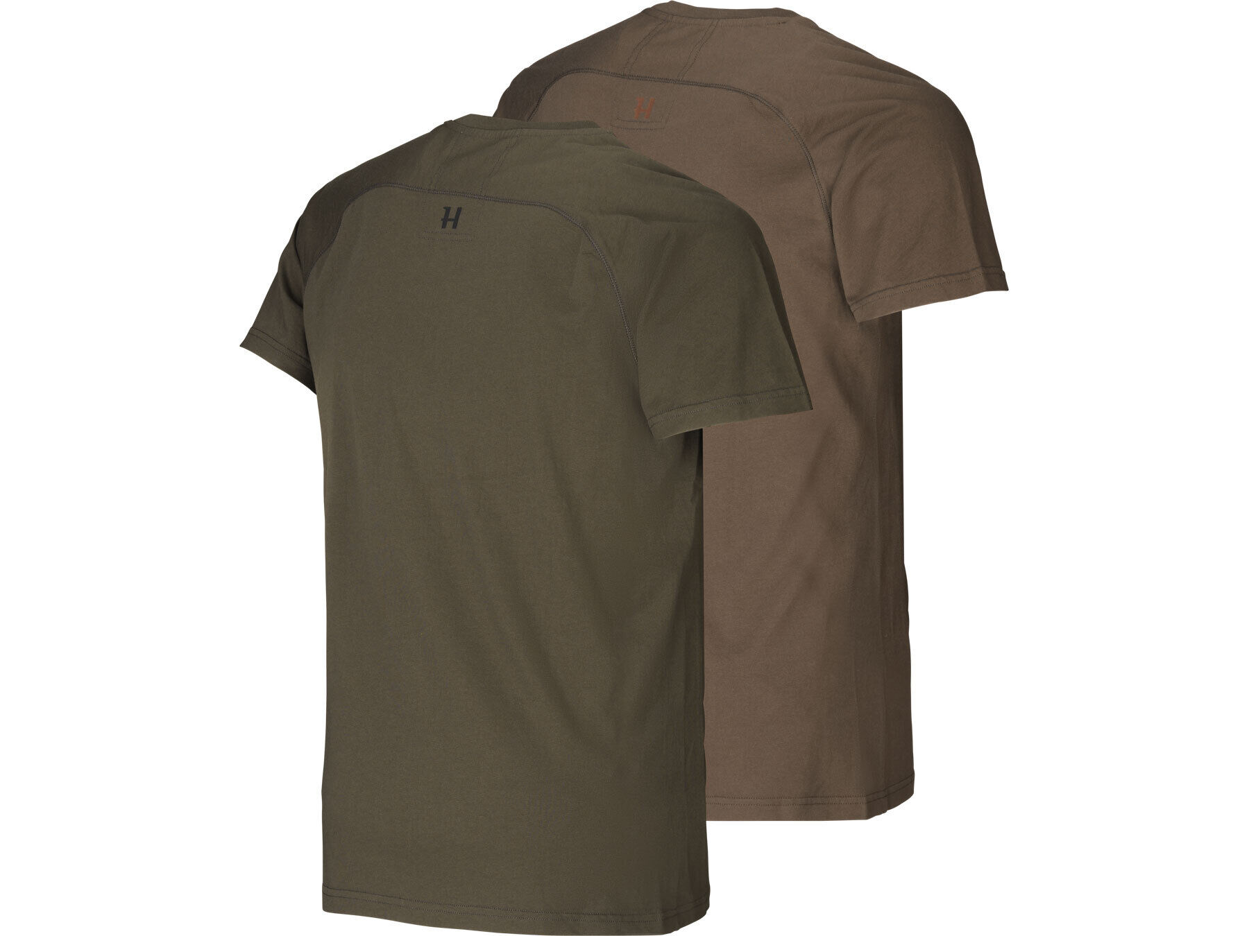 Härkila Logo T-Shirt 2er-pack (Willow green/Slate brown) Härkila Logo T-Shirt 2er-pack (Willow green/Slate brown)