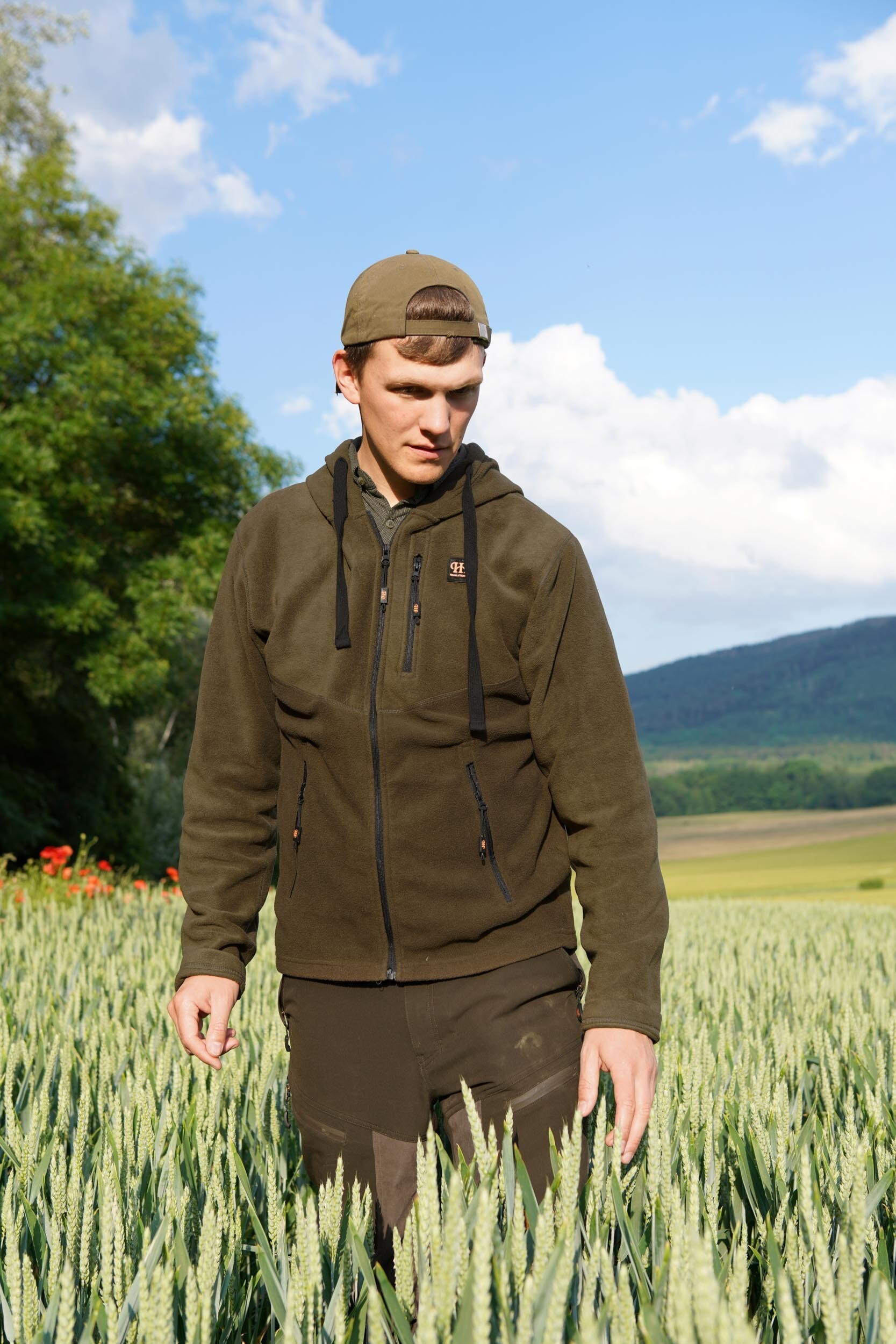 House of Hunting Fleece-Hoodie Pellegrino (Grün) House of Hunting Fleece-Hoodie Pellegrino (Grün)