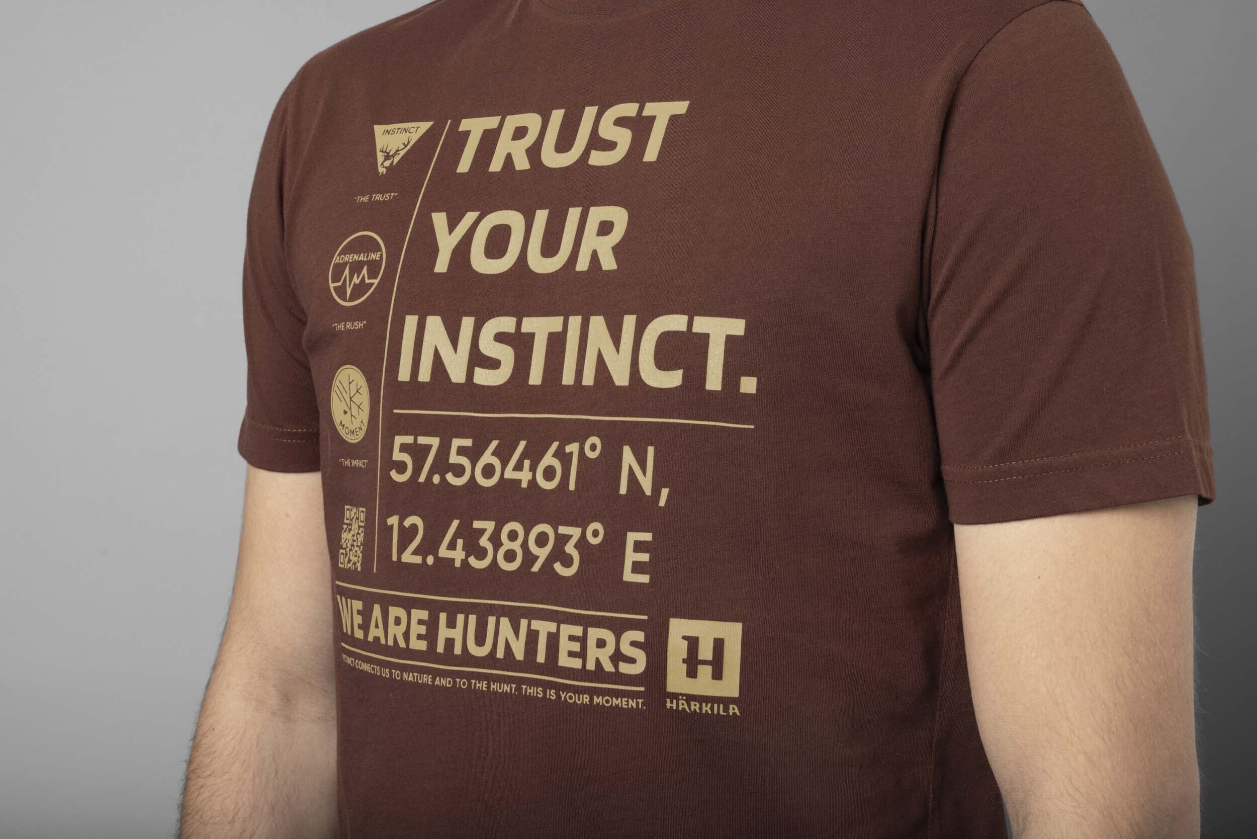 Härkila Instinct T-Shirt (Burgundy) Härkila Instinct T-Shirt (Burgundy)